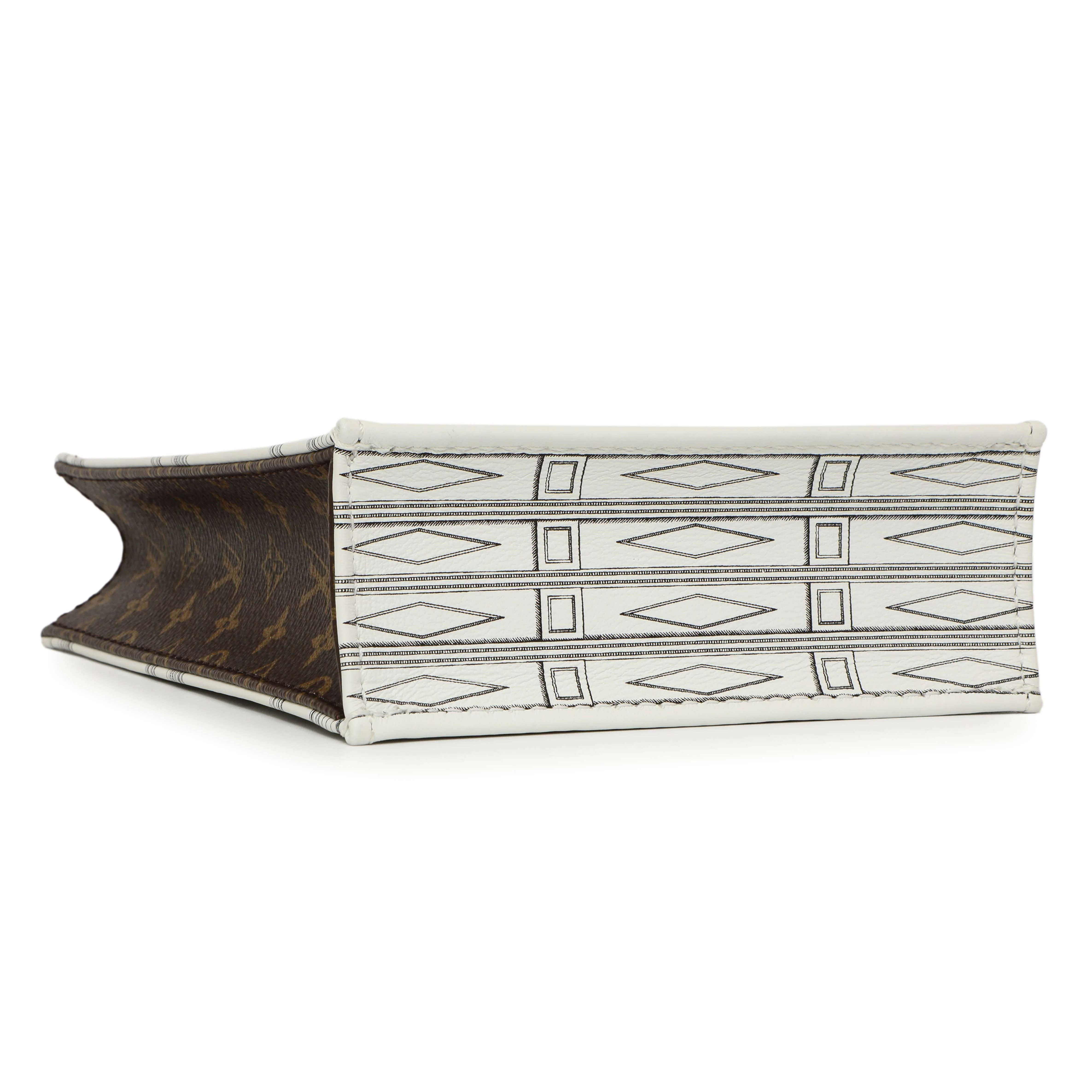 Louis Vuitton X Fornasetti Calfskin Architettura Petit Sac Plat - Image 4