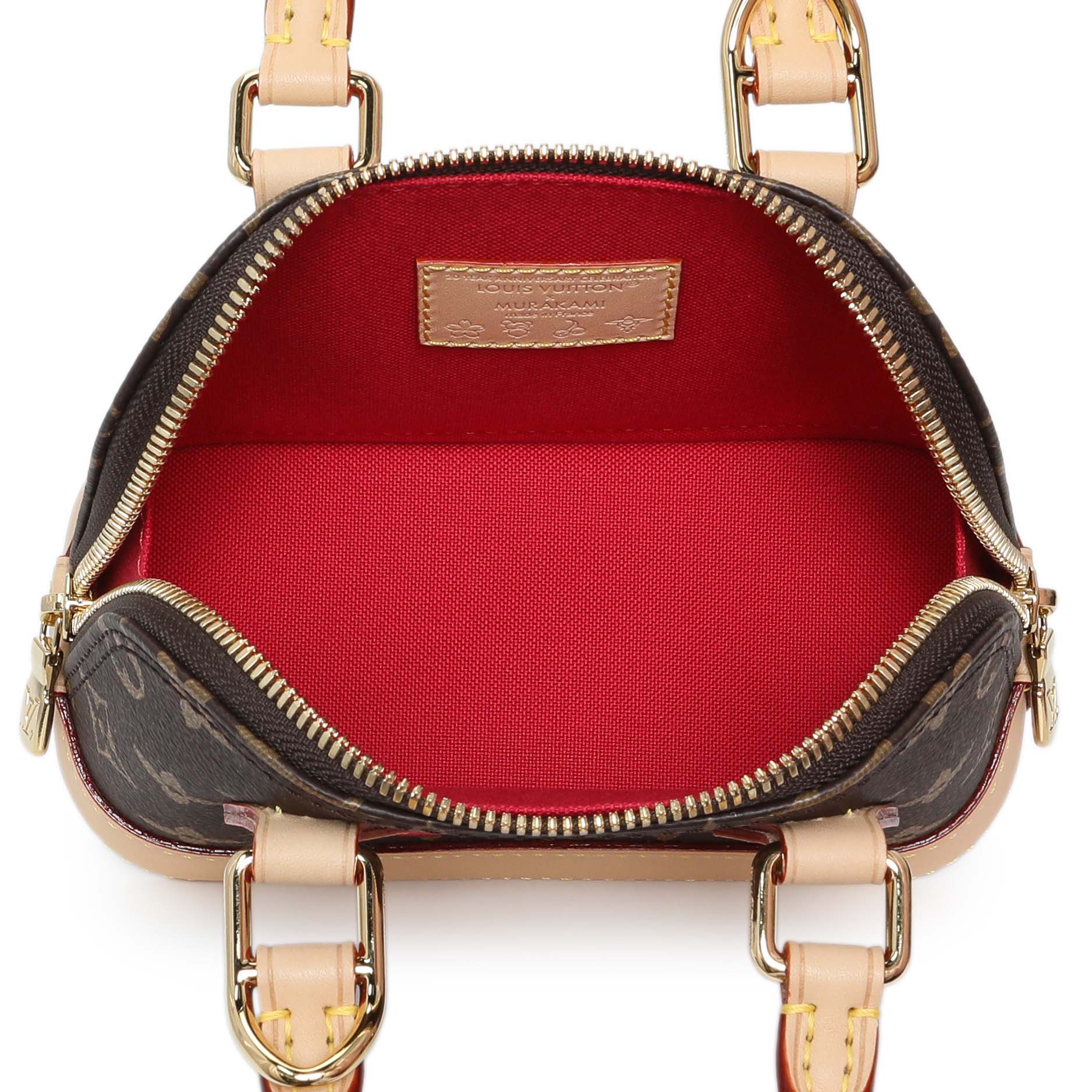 Louis Vuitton X Takashi Murakami Cerises Nano Alma - Image 4