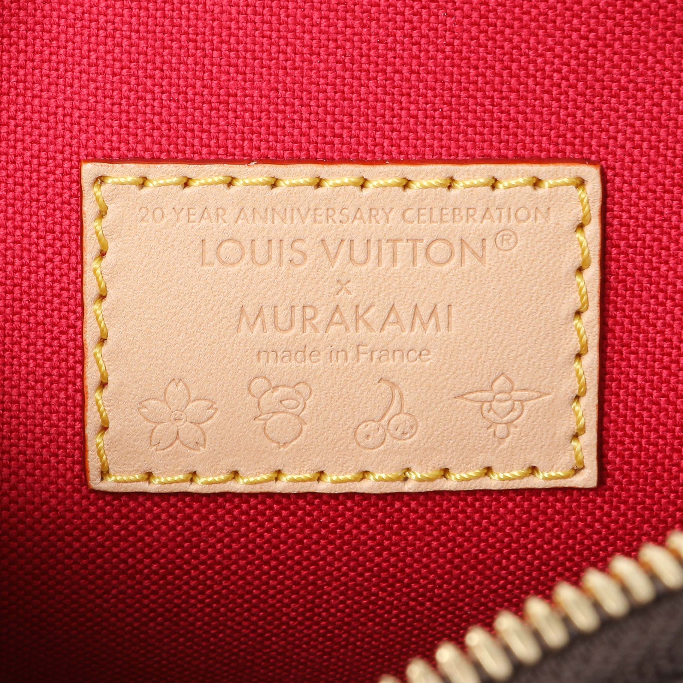 Louis Vuitton X Takashi Murakami Cerises Nano Alma - Image 5