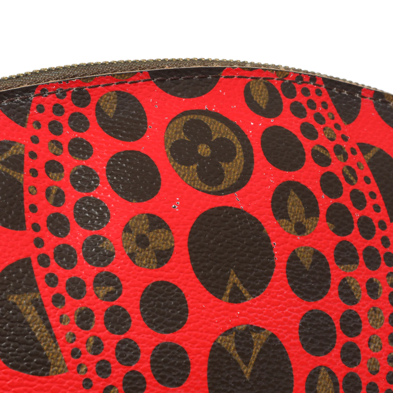 Louis Vuitton Yayoi Kusama Monogram Pumpkin Dots Cosmetic Pouch - Image 11