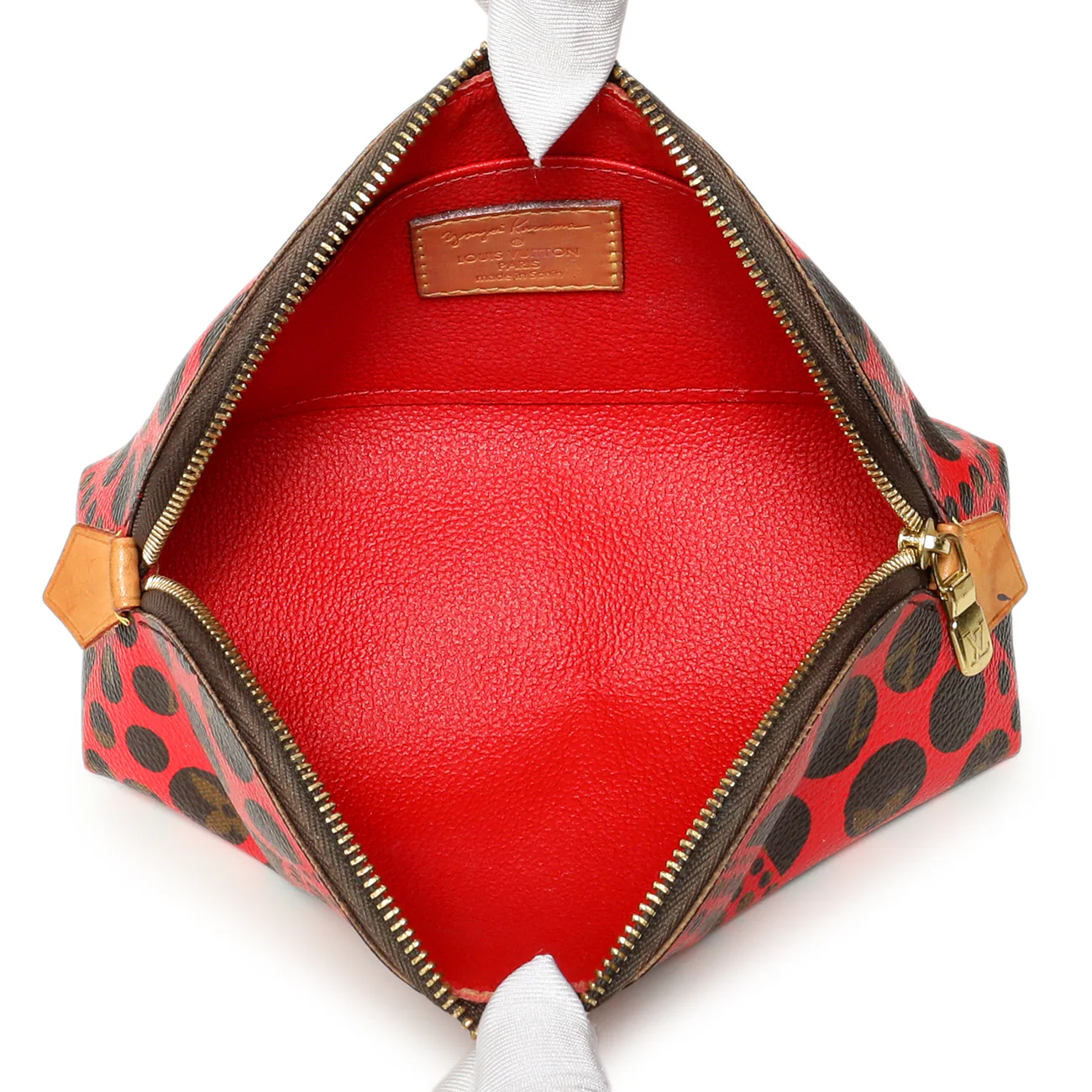 Louis Vuitton Yayoi Kusama Monogram Pumpkin Dots Cosmetic Pouch - Image 8