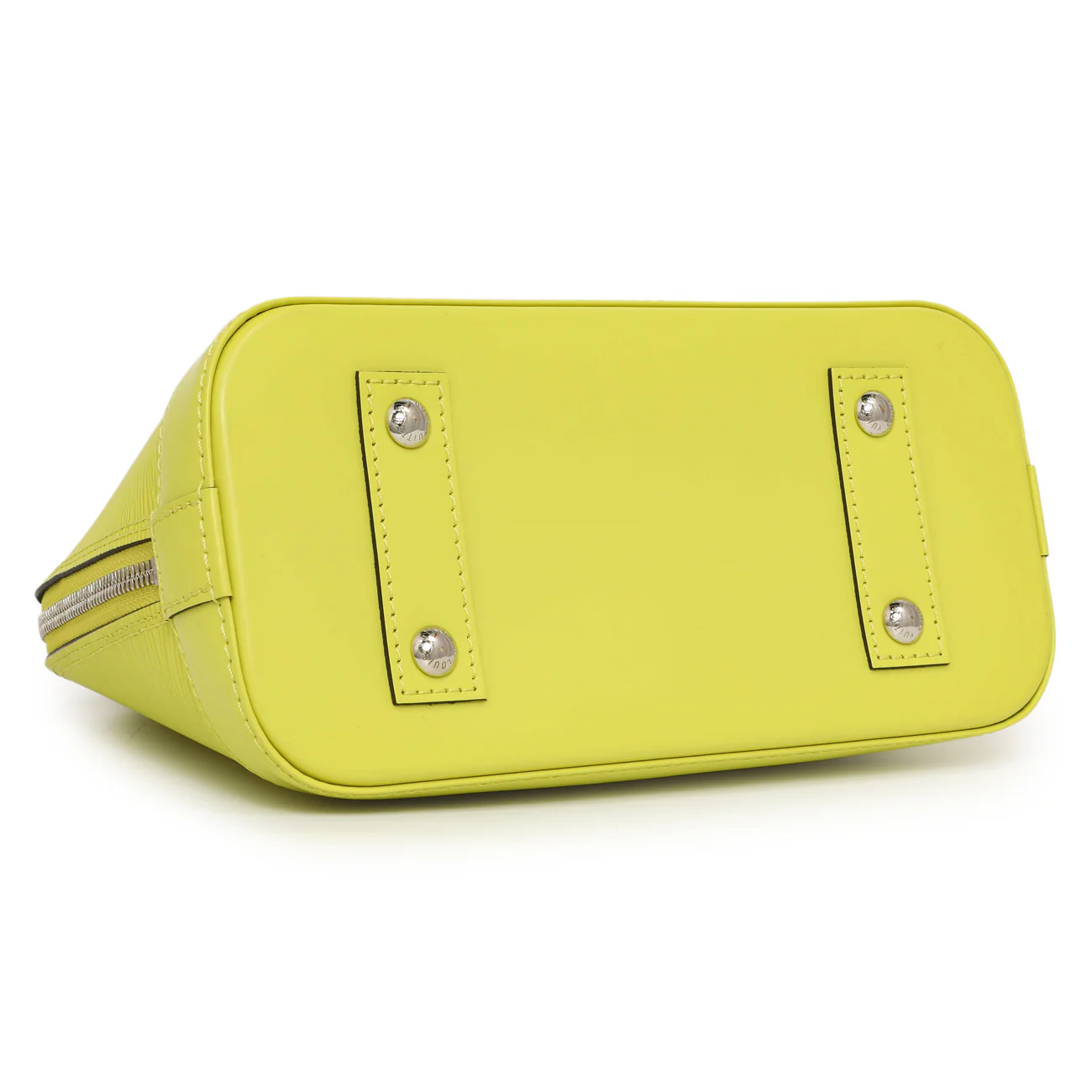 Louis Vuitton Yellow Citron Epi Jacquard Alma BB - Image 3