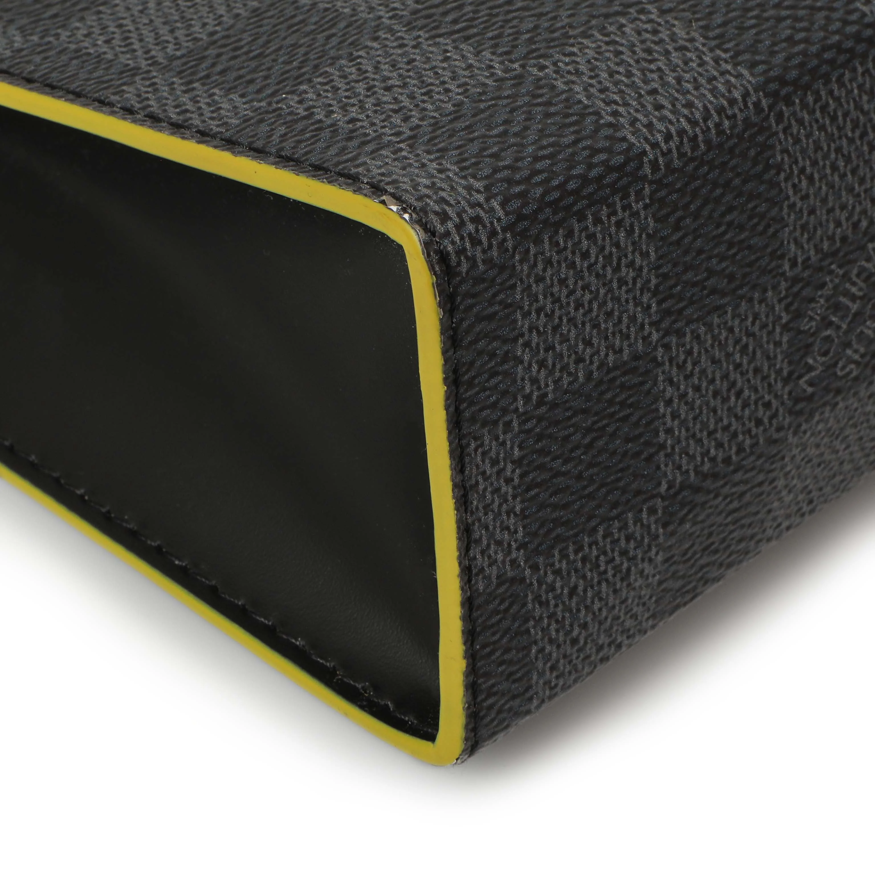 Louis Vuitton Yellow Damier Graphite Pochette Voyage MM - Image 6