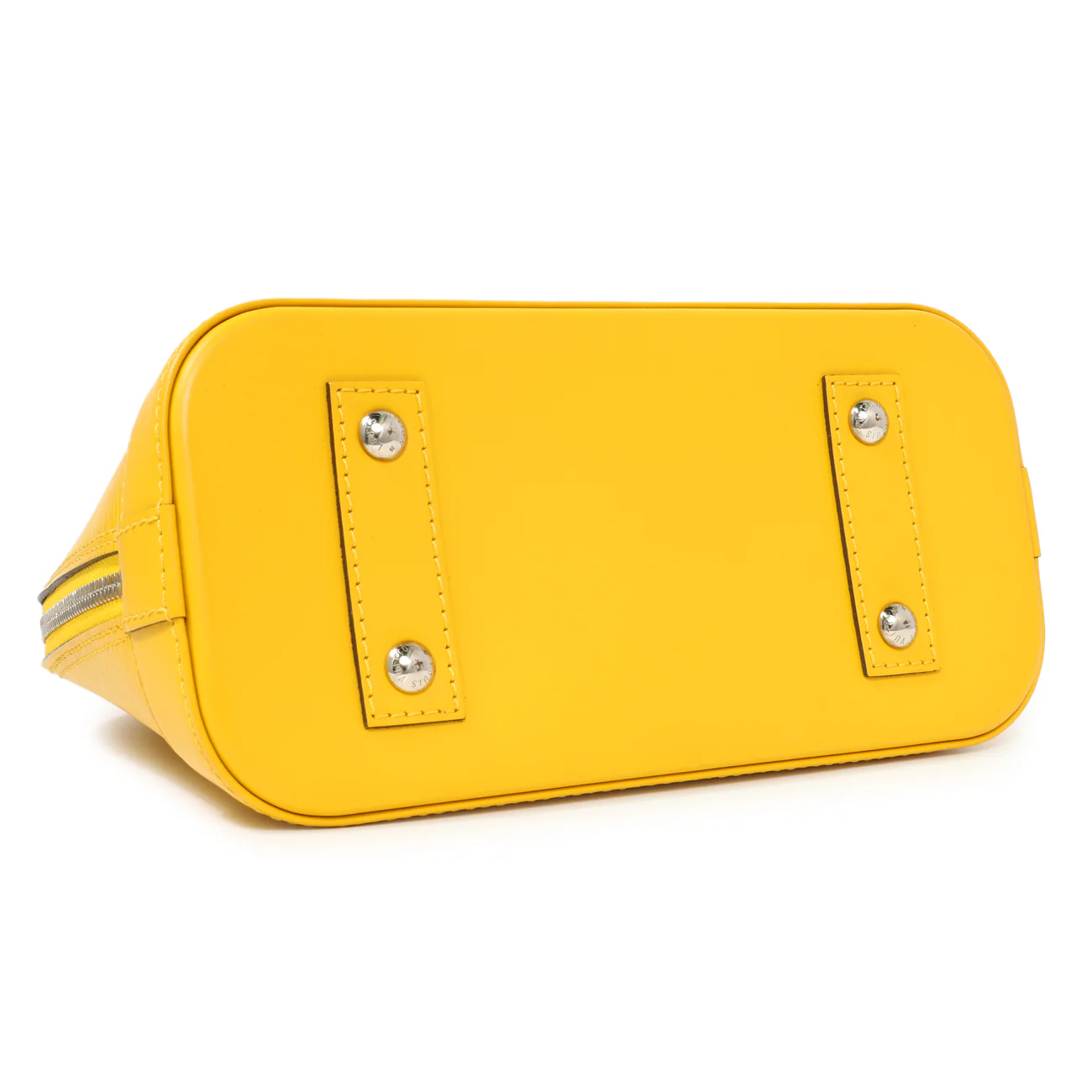 Louis Vuitton Yellow Epi Alma BB - Image 3