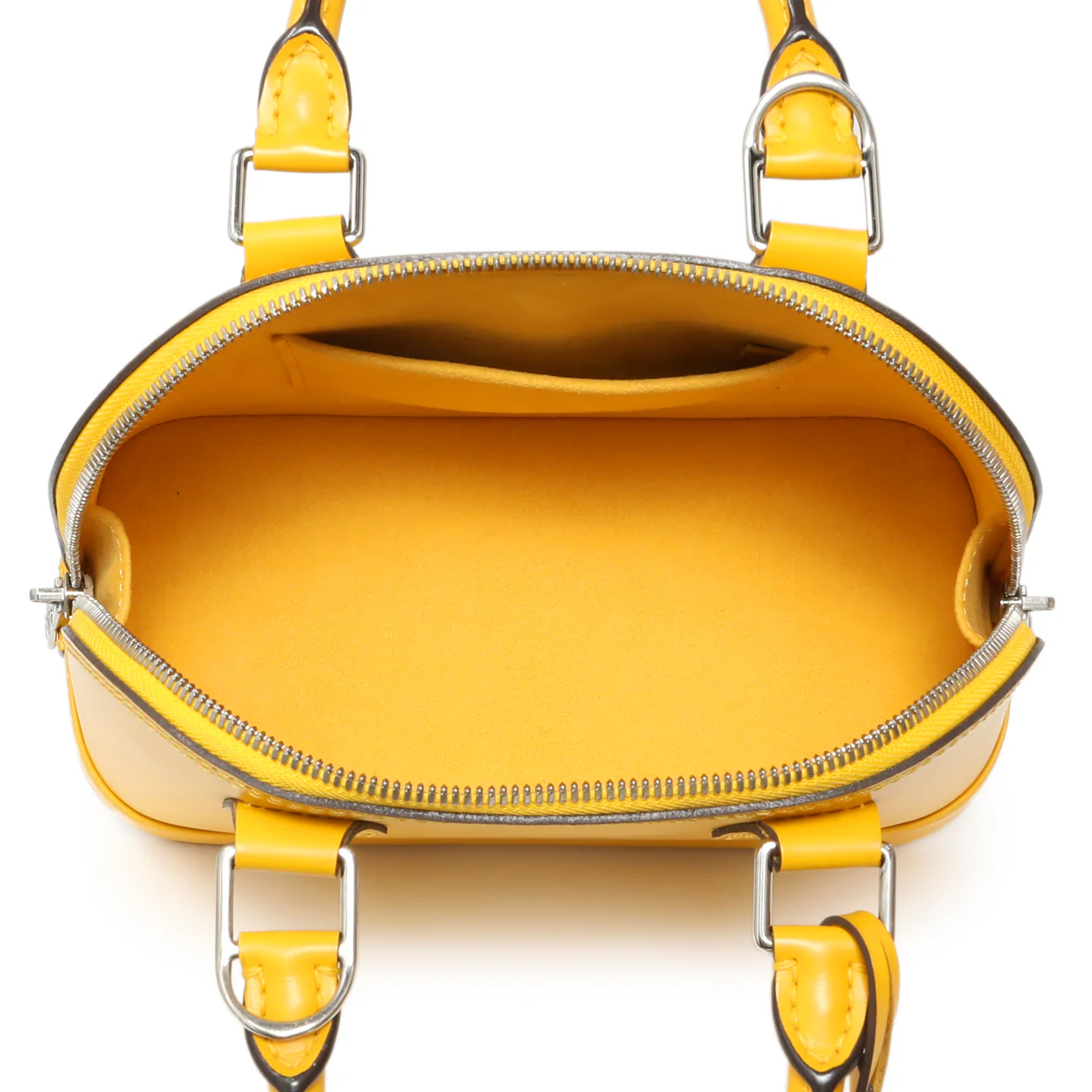 Louis Vuitton Yellow Epi Alma BB - Image 4