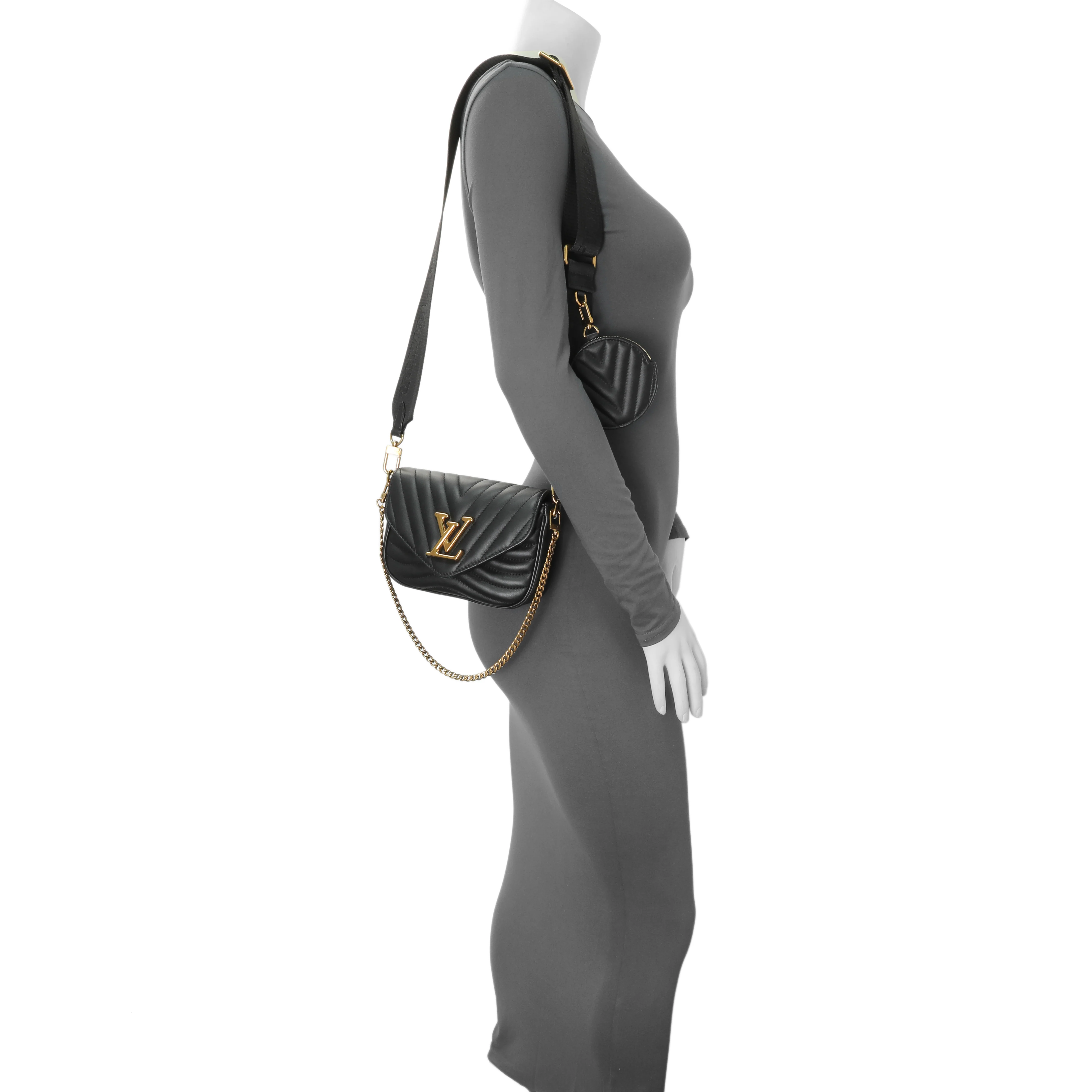 Louis Vuitton Black Calfskin New Wave Multi Pochette - Image 7