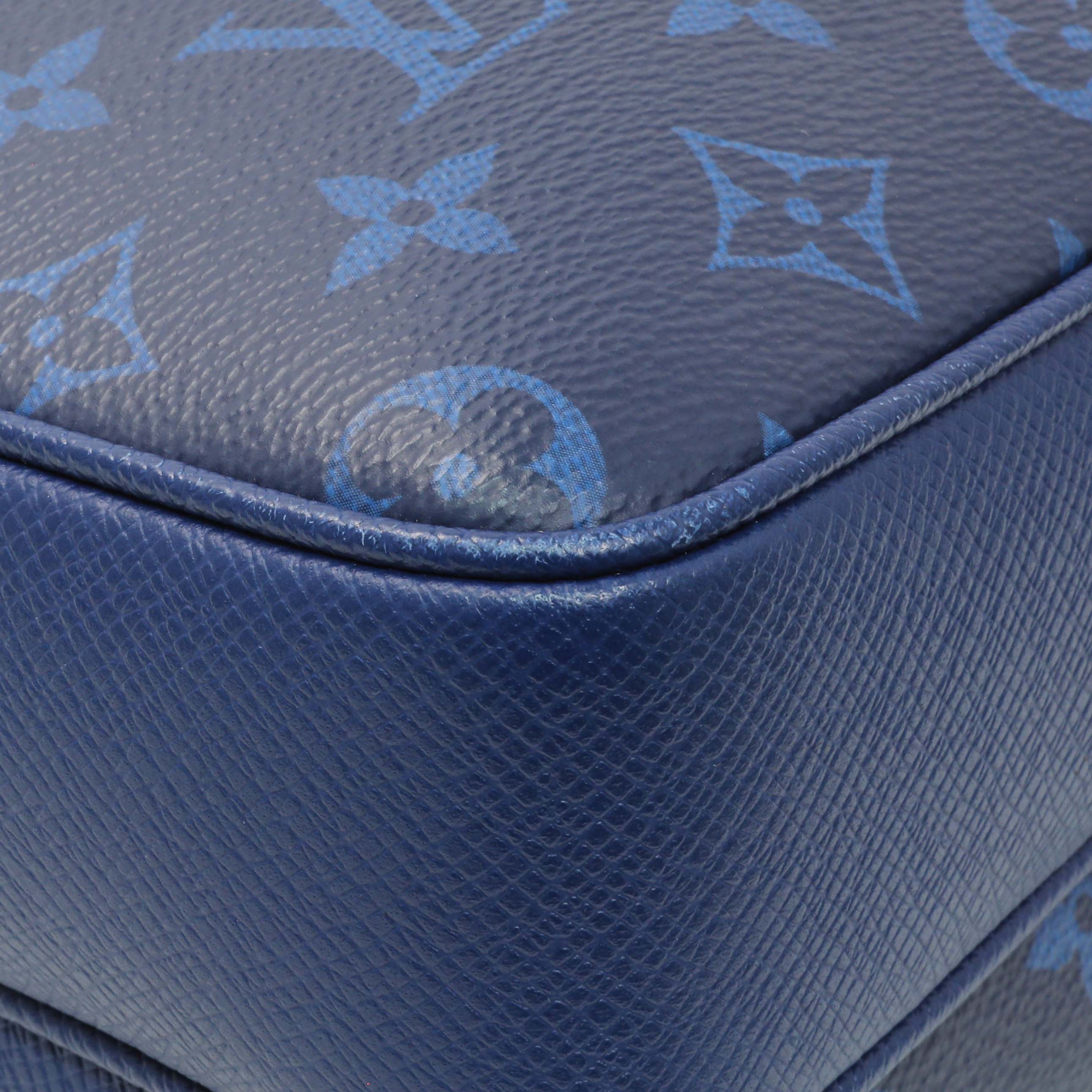 Louis Vuttion Blue Taigarama Outdoor Messenger - Image 6