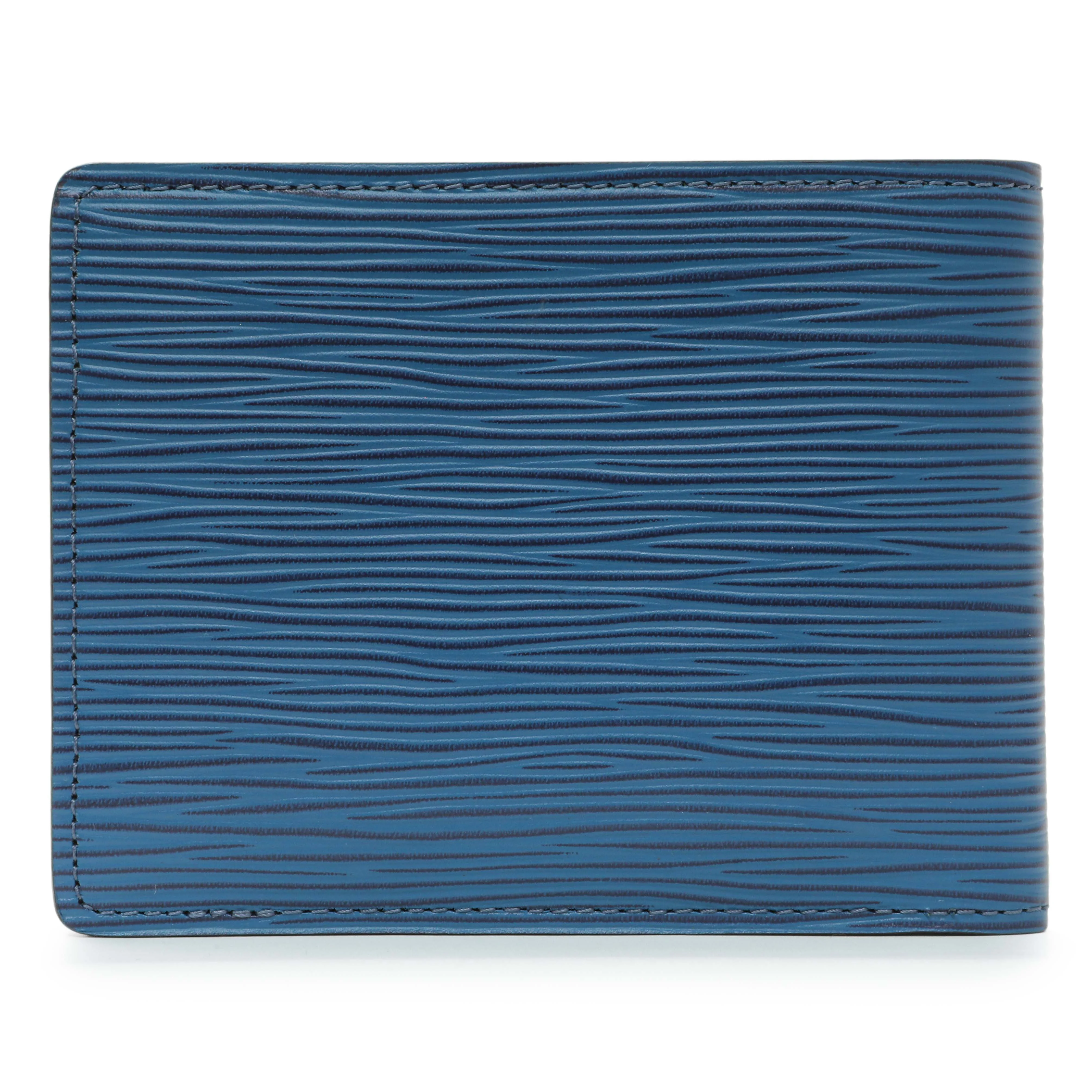 Louis Vuitton Cobalt Epi Initials Multiple Wallet - Image 2