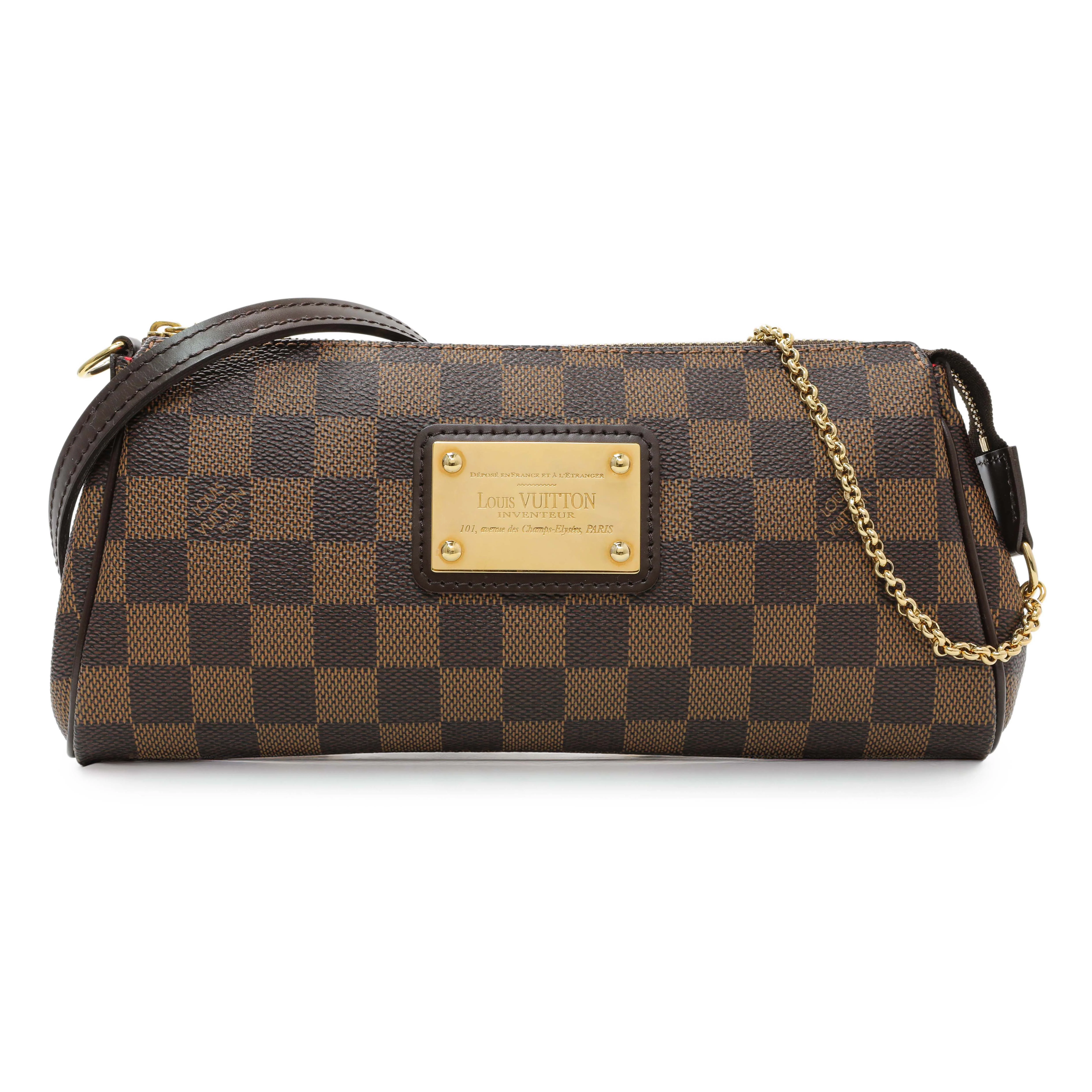 Louis Vuitton Damier Ebene Eva Clutch