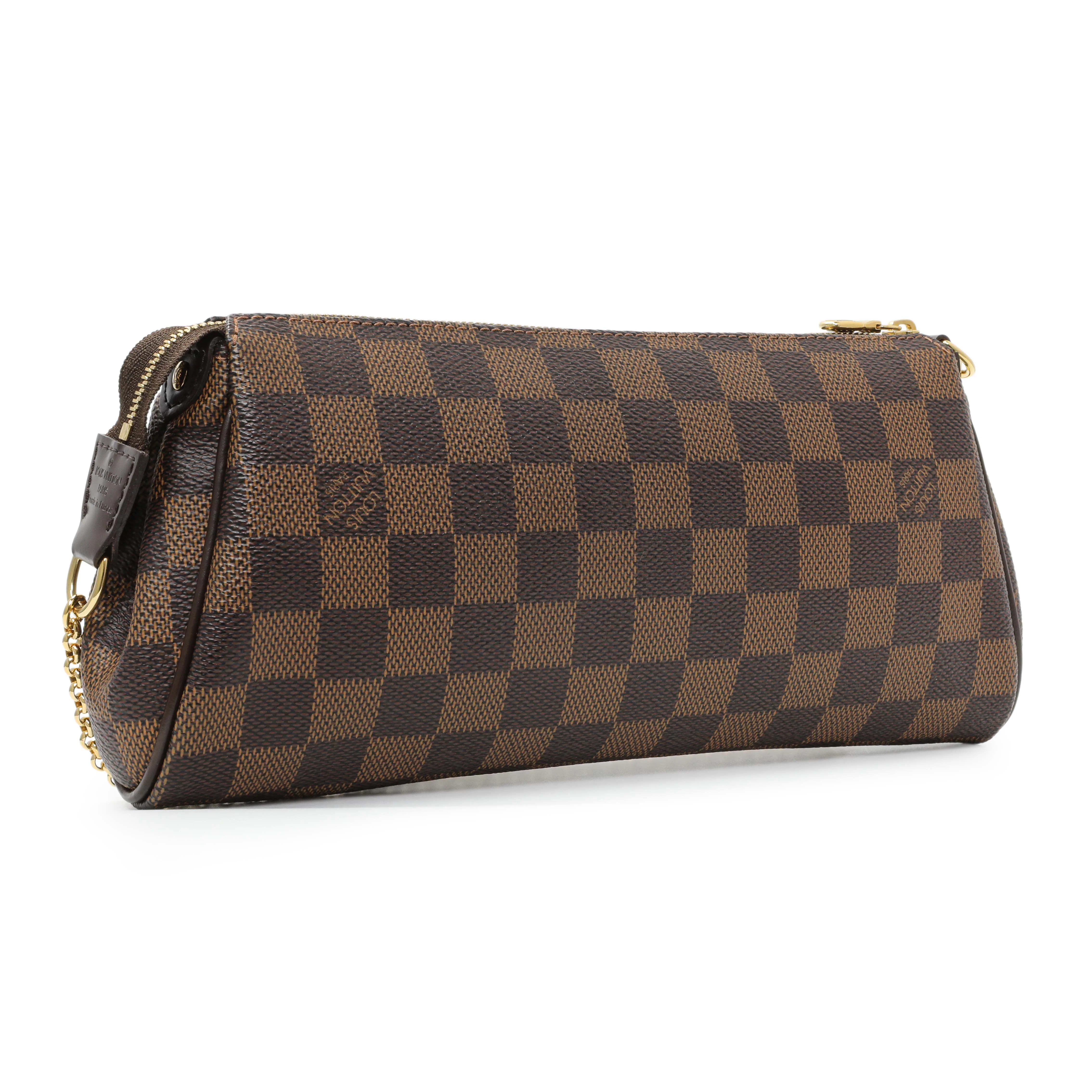 Louis Vuitton Damier Ebene Eva Clutch - Image 2