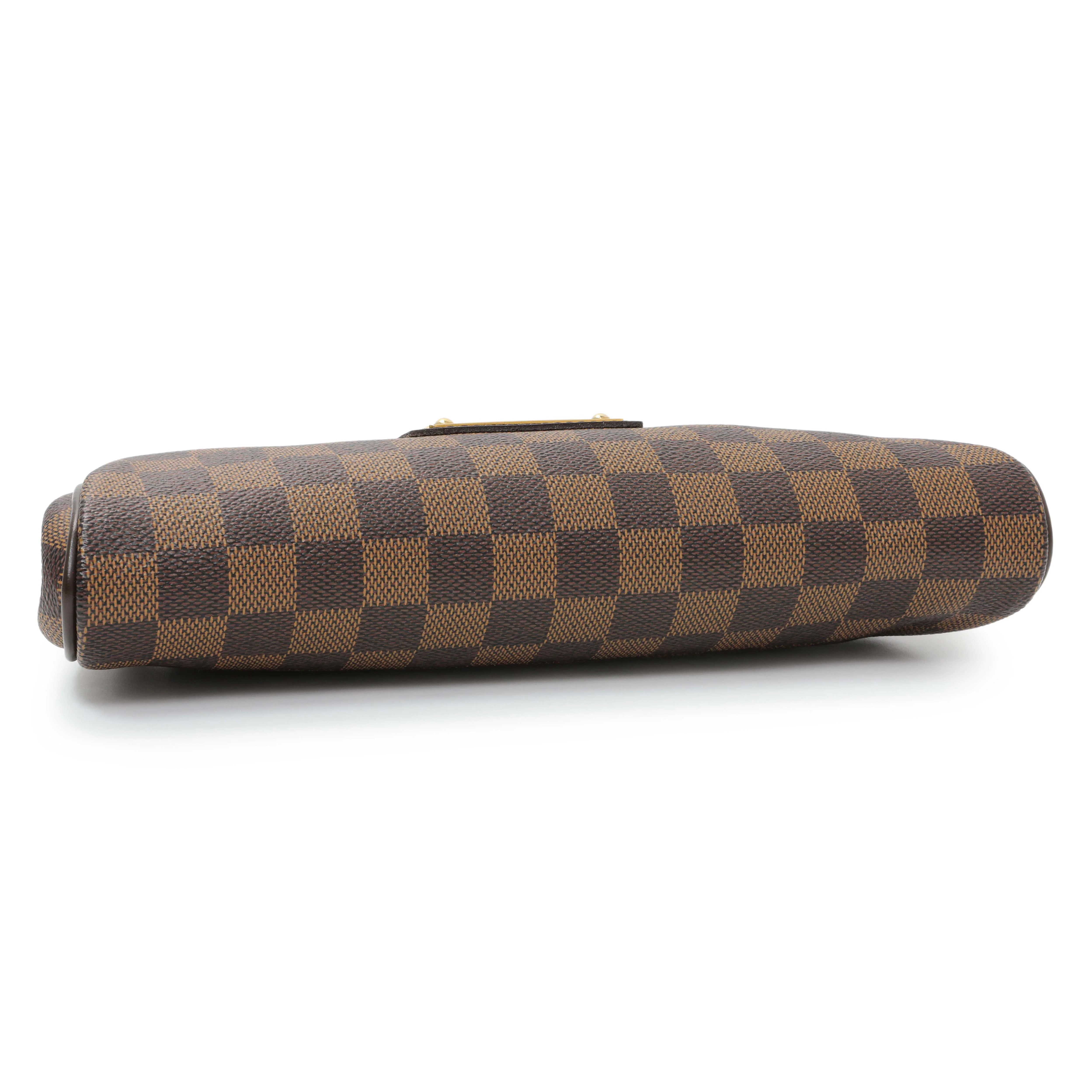 Louis Vuitton Damier Ebene Eva Clutch - Image 3