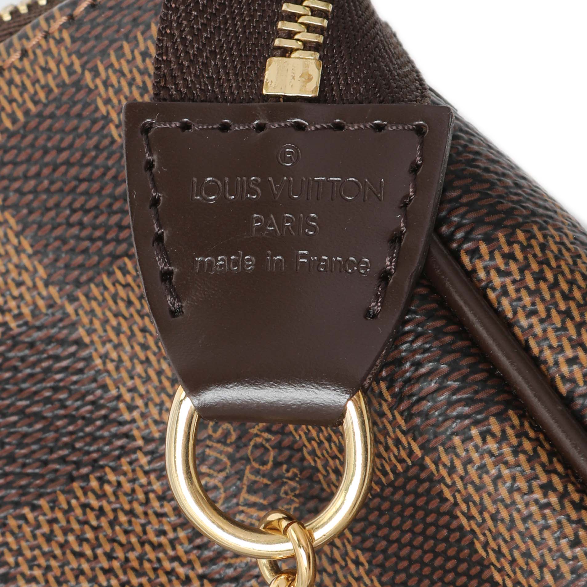 Louis Vuitton Damier Ebene Eva Clutch - Image 5