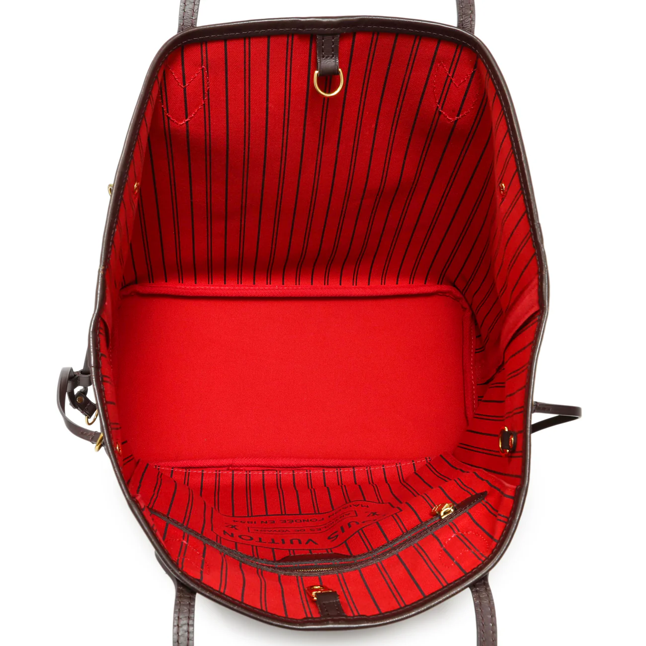 Louis Vuttion Damier Ebene Neverfull MM - Image 8