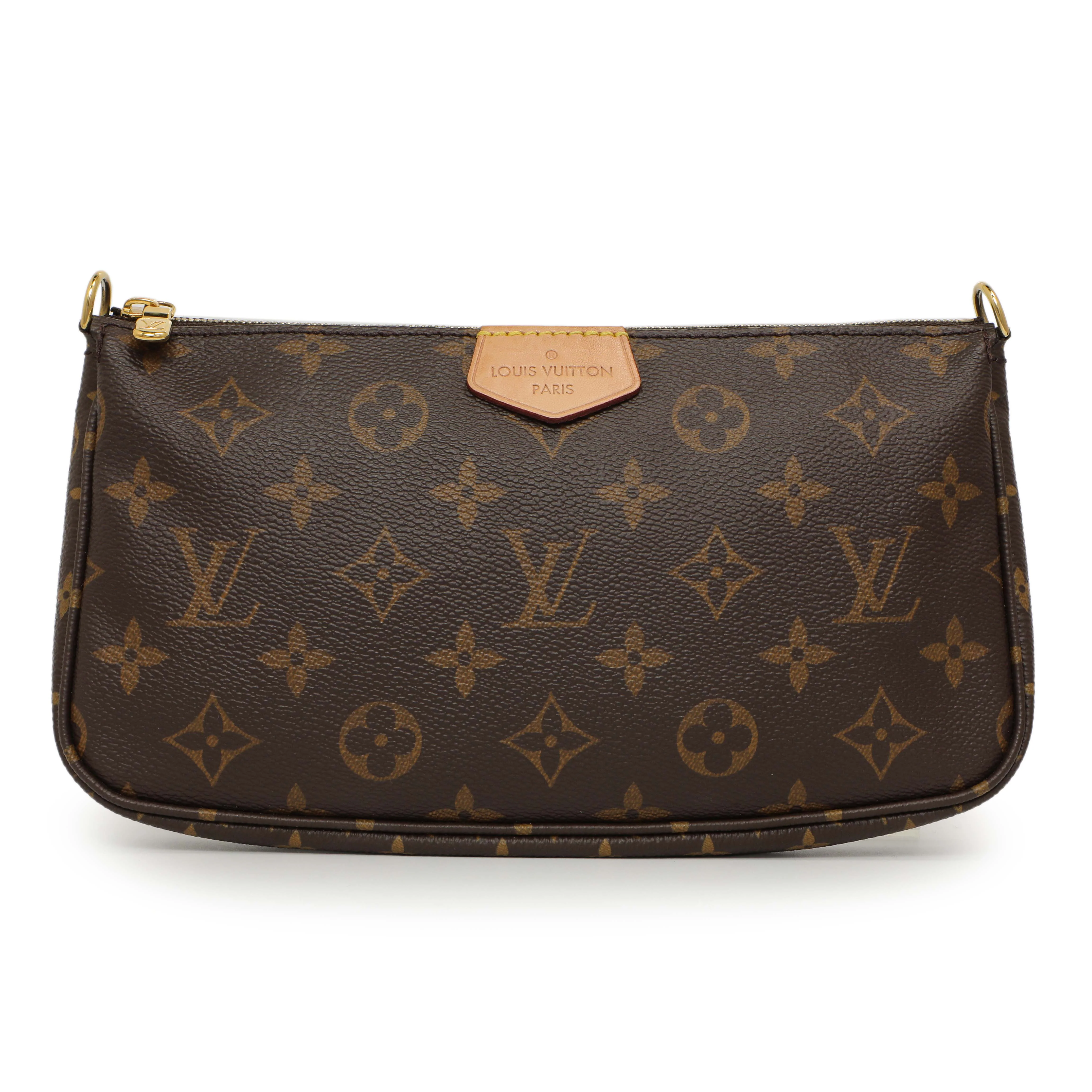 Louis Vuttion Monogram Khaki Multi Pochette Accessories - Image 2