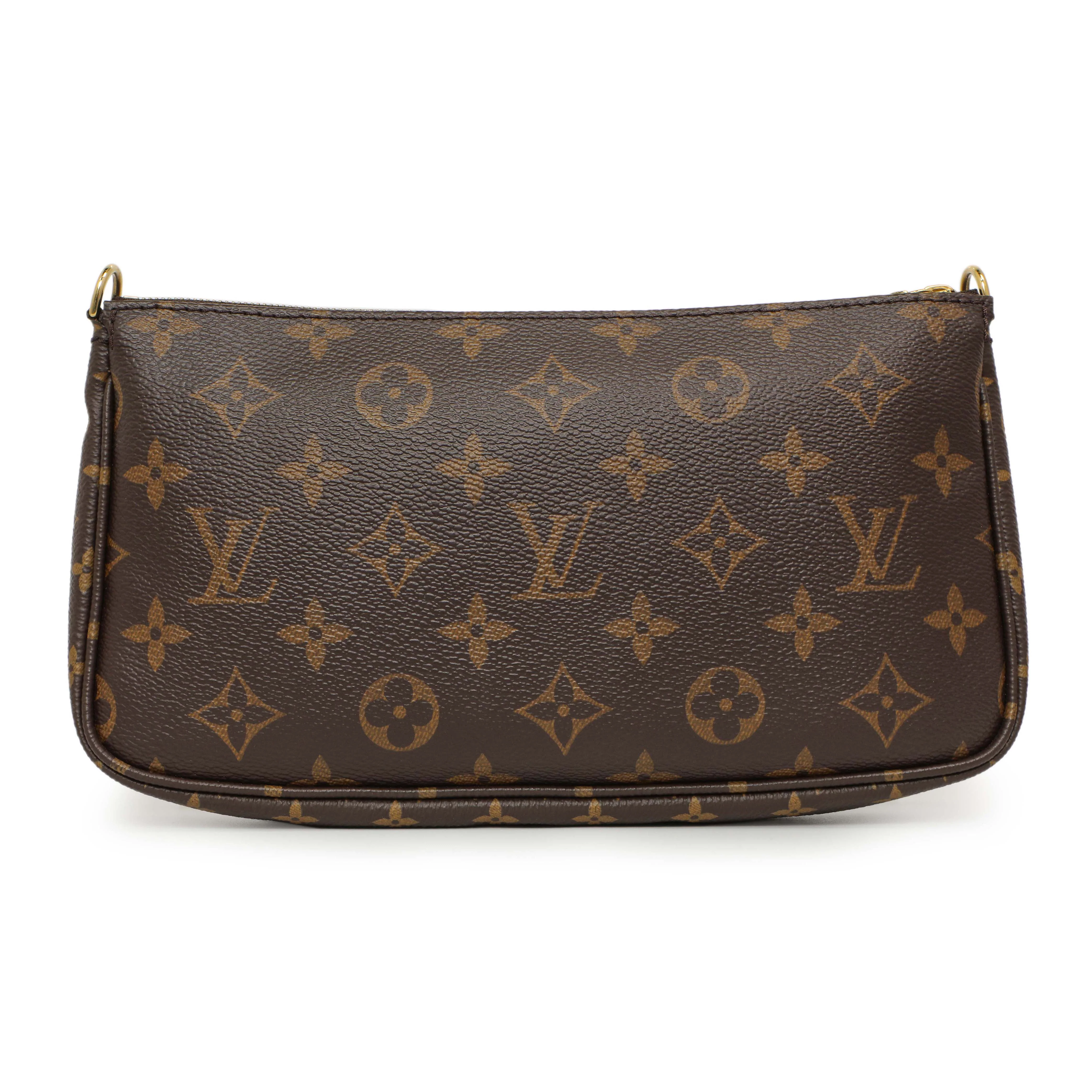Louis Vuttion Monogram Khaki Multi Pochette Accessories - Image 3