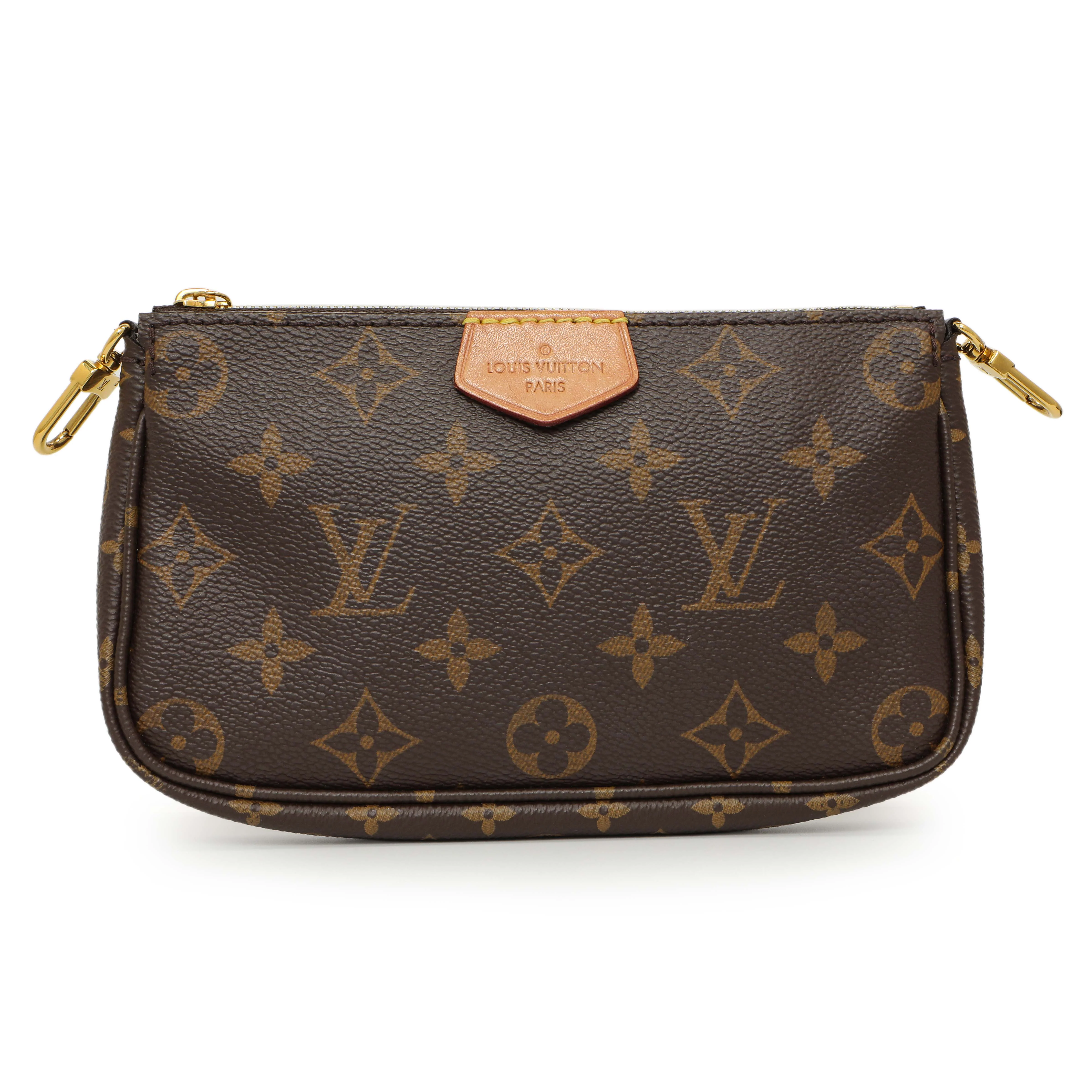 Louis Vuttion Monogram Khaki Multi Pochette Accessories - Image 5