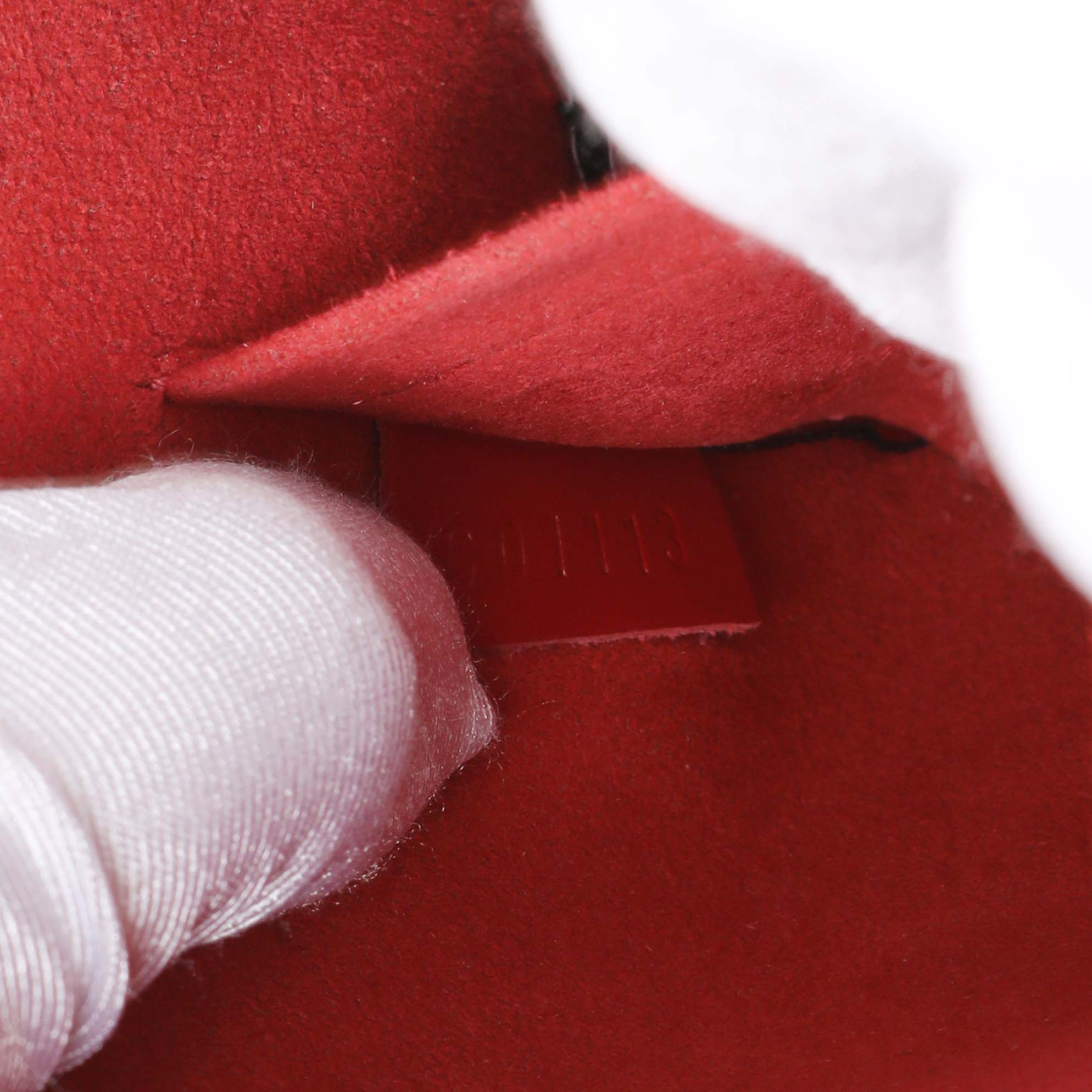 Lous Vuitton Red Epi Alma BB - Image 10