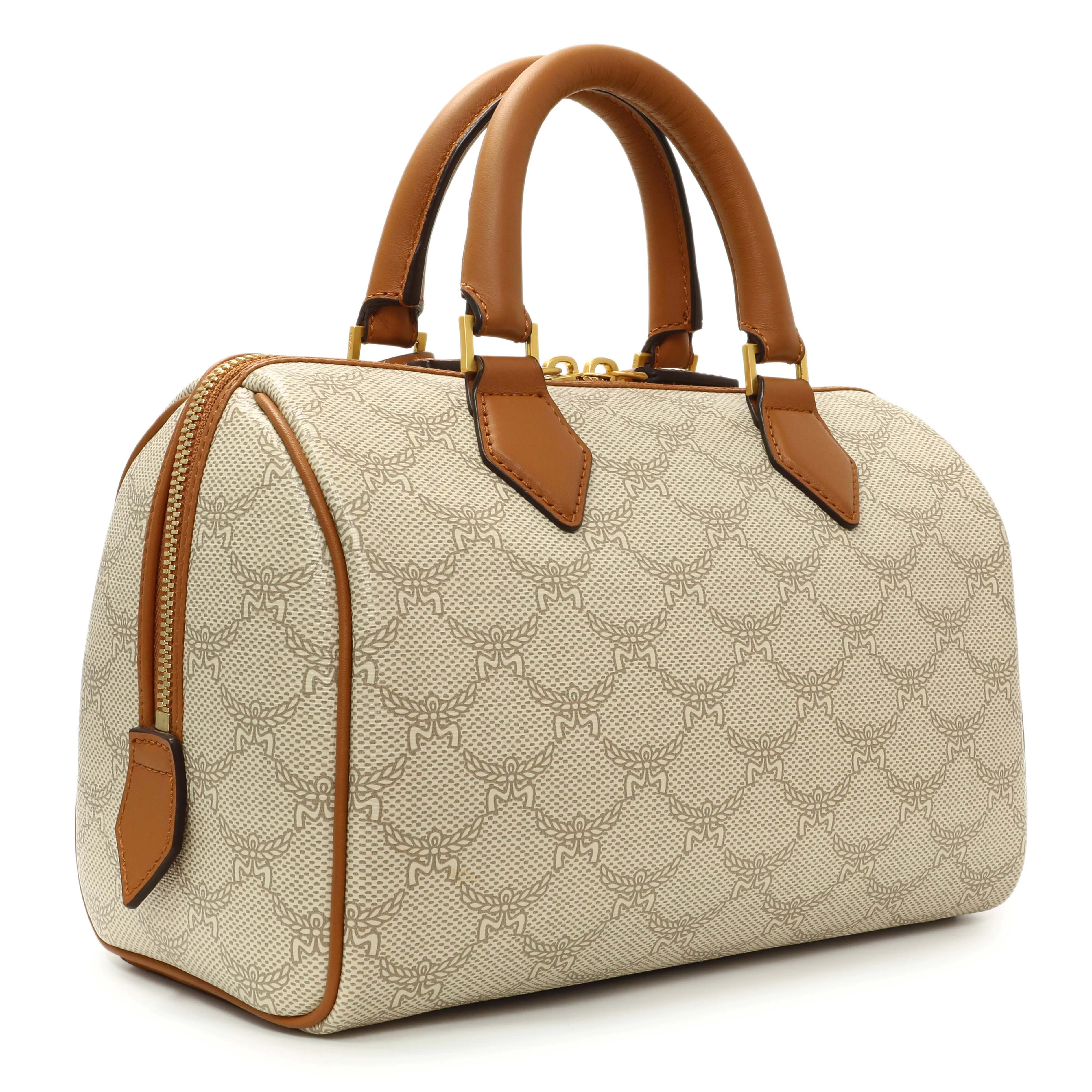 MCM Lauretos Monogram Ella Boston Bag - Image 2
