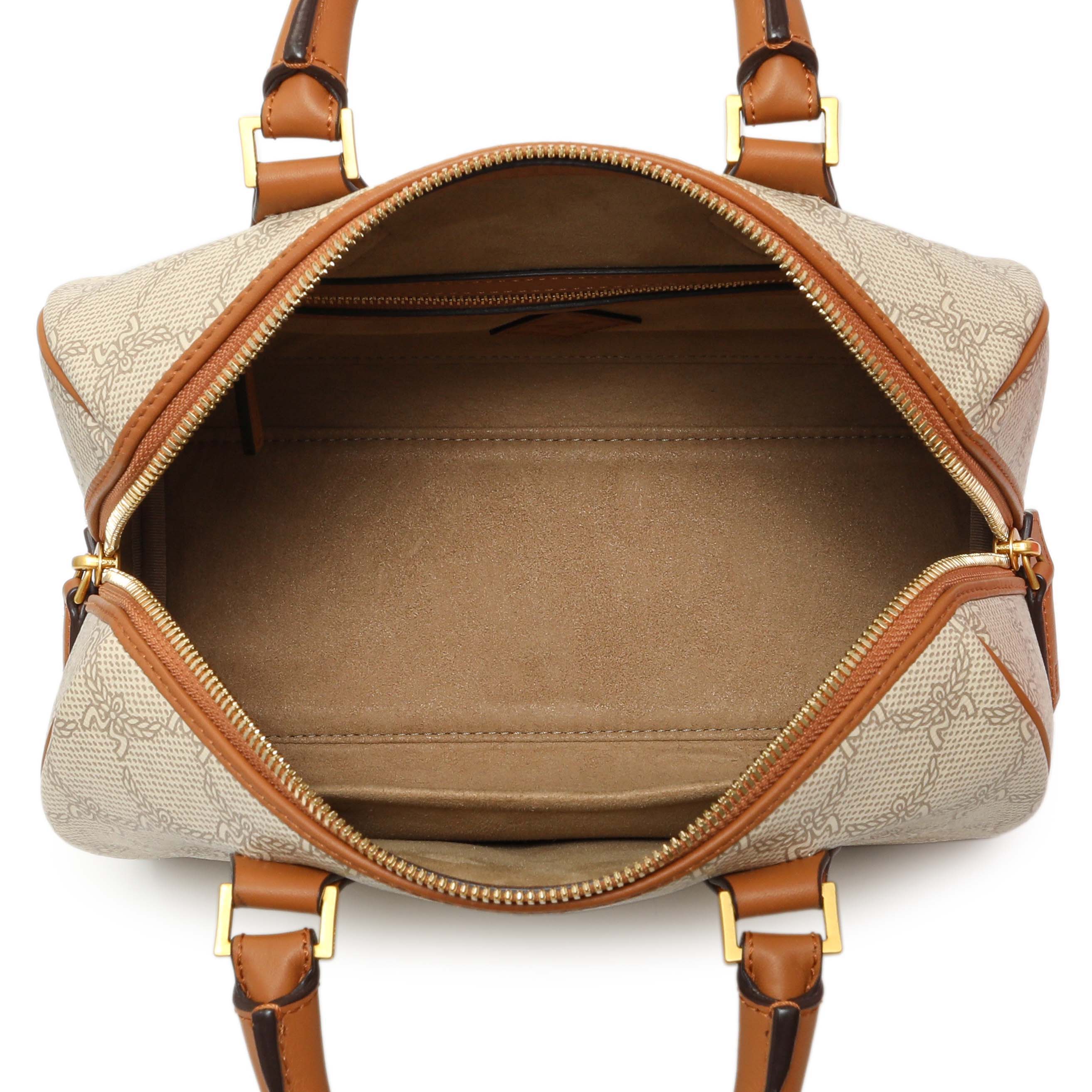 MCM Lauretos Monogram Ella Boston Bag - Image 4