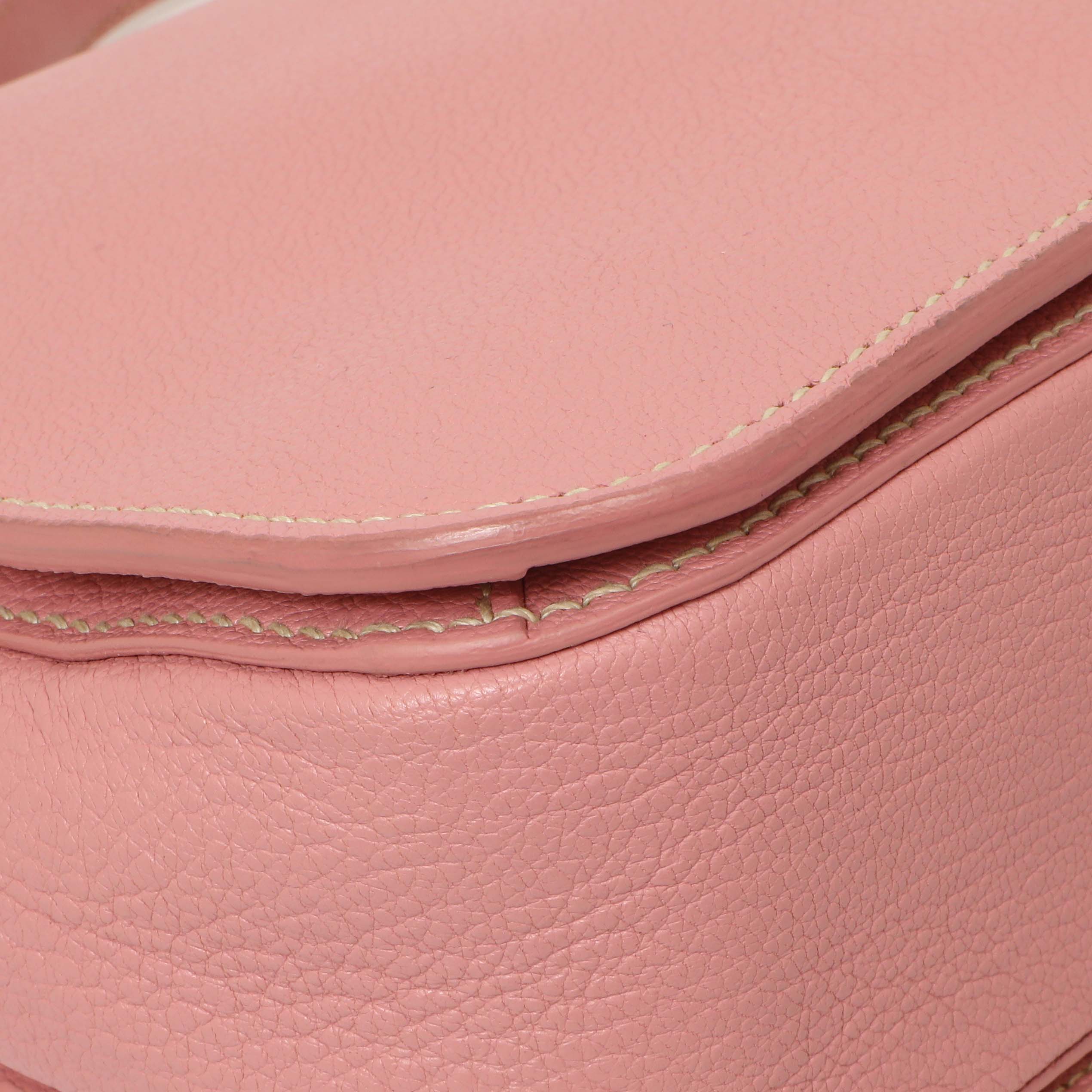 Miu Miu Rosa Goatskin Madras Flap Shoulder Bag - Image 6