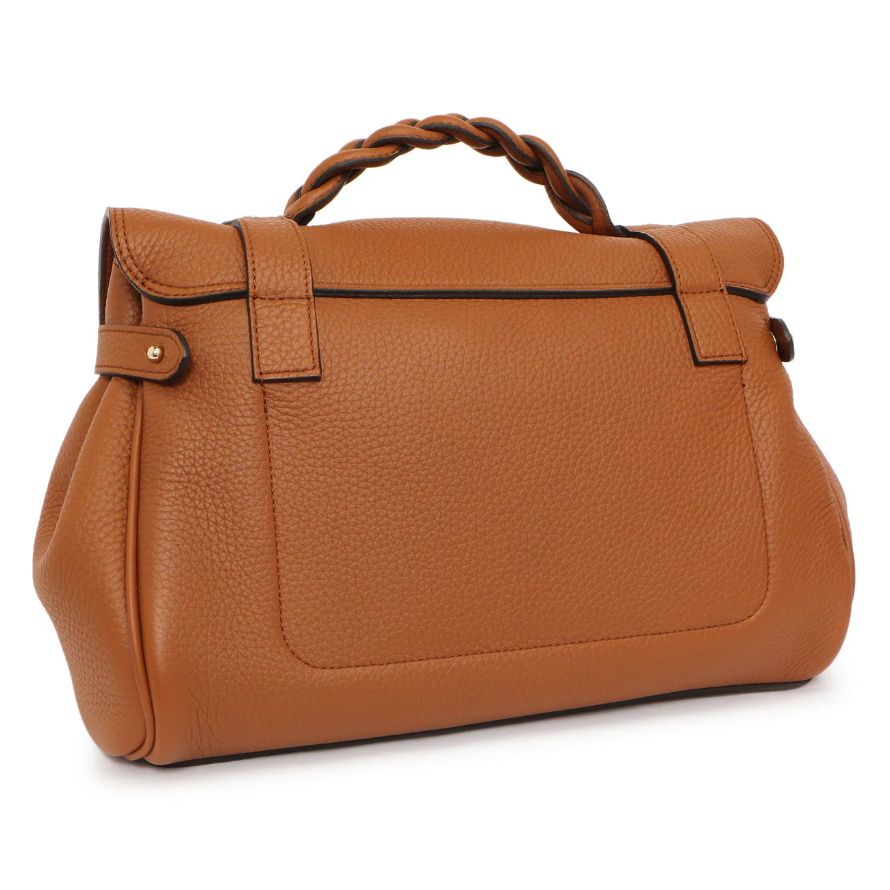 Mulberry Chestnut Grained Calfskin Medium Alexa - Image 2