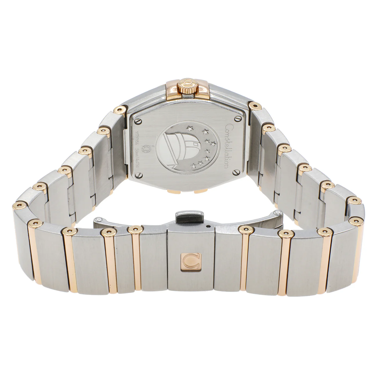 Omega Stainless Steel 18K Rose Gold Constellation 123.20.27.60.63.001 - Image 2