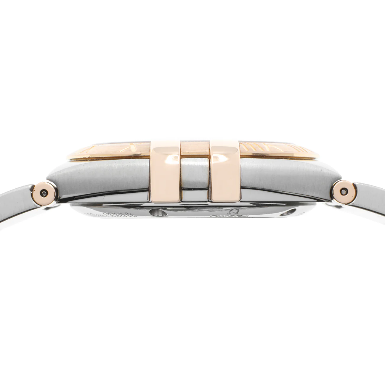 Omega Stainless Steel 18K Rose Gold Constellation 123.20.35.20.52.001 - Image 4