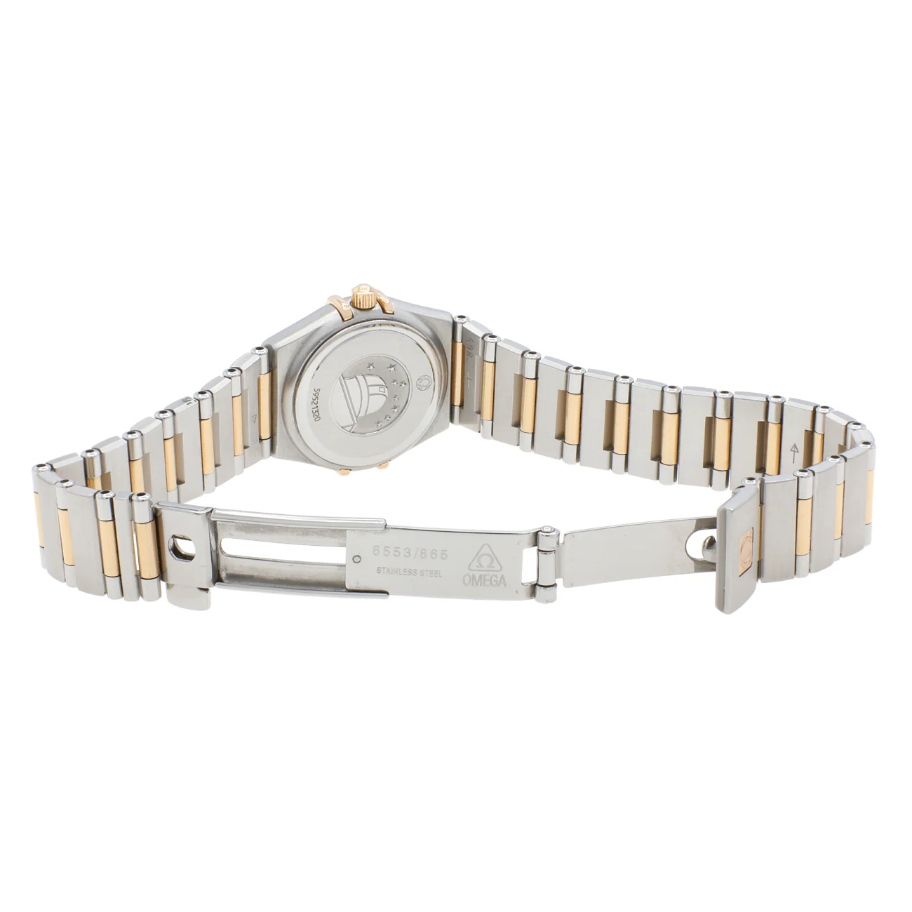 Omega Stainless Steel 18K Rose Gold Diamond Constellation 1360.75.00 - Image 4