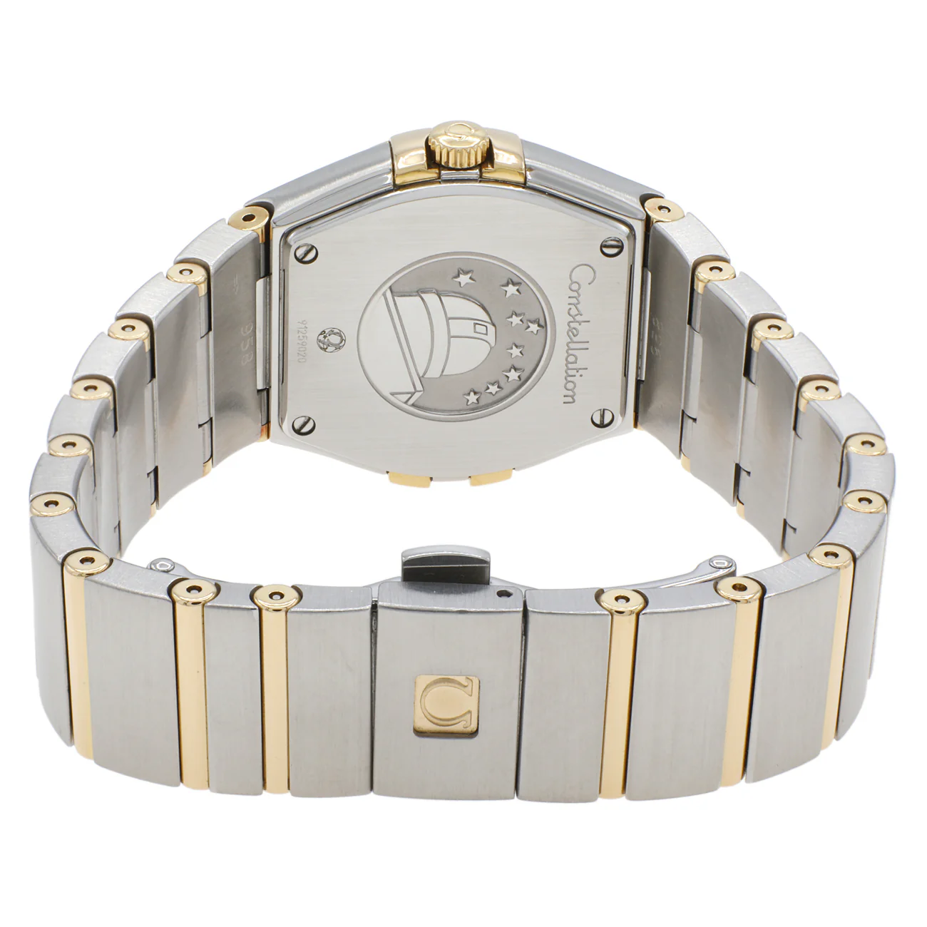 Omega Stainless Steel 18K Yellow Gold Constellation 123.20.27.60.02.004 - Image 2