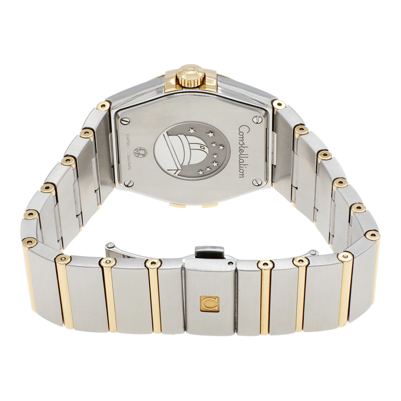 Omega Stainless Steel 18K Yellow Gold Constellation 123.20.35.60.08.001 - Image 2