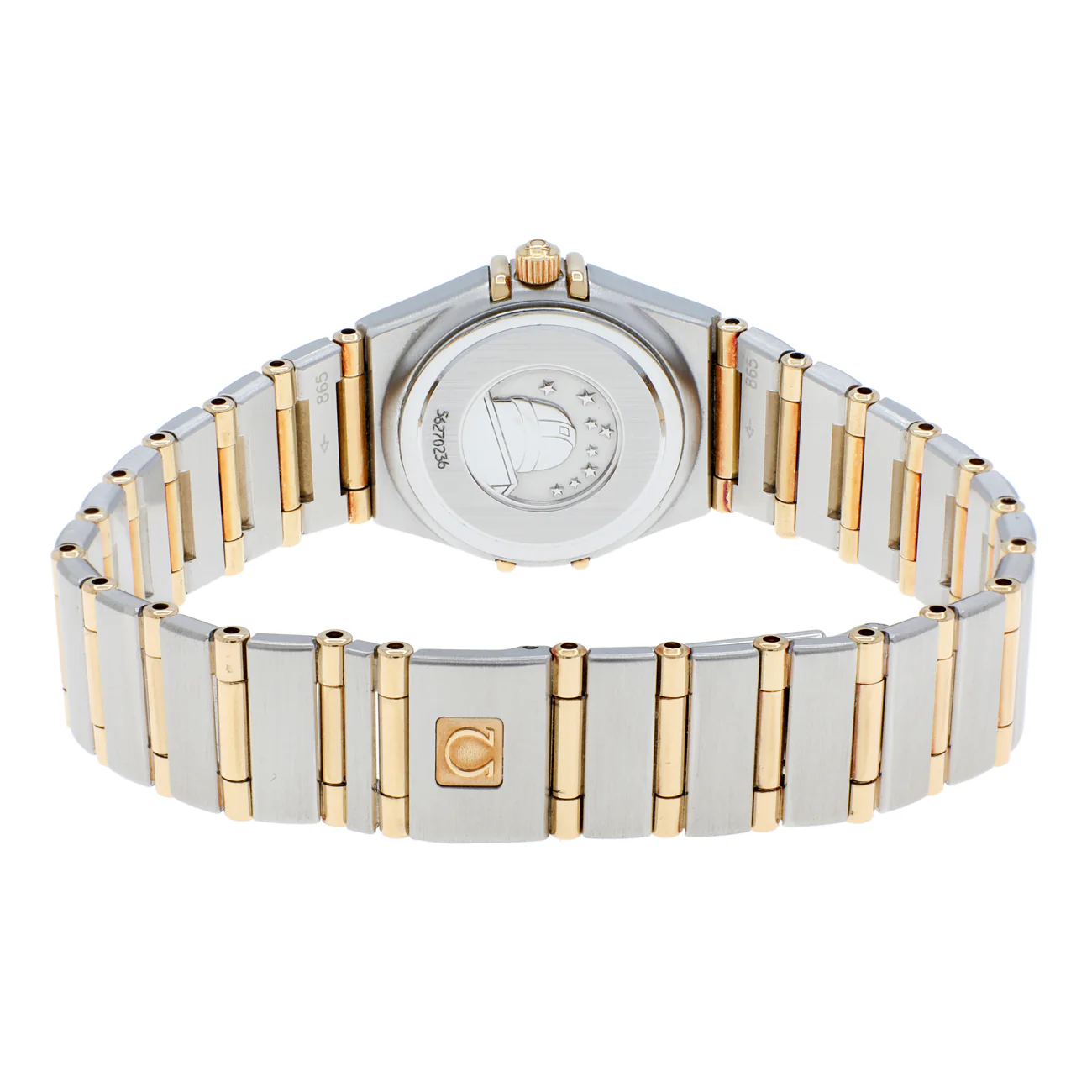 Omega Stainless Steel 18K Yellow Gold Constellation Quartz 1262.10.00 - Image 2