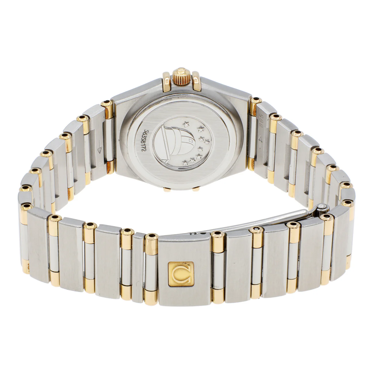 Omega Stainless Steel 18K Yellow Gold Constellation Quartz 1362.70.00 - Image 2