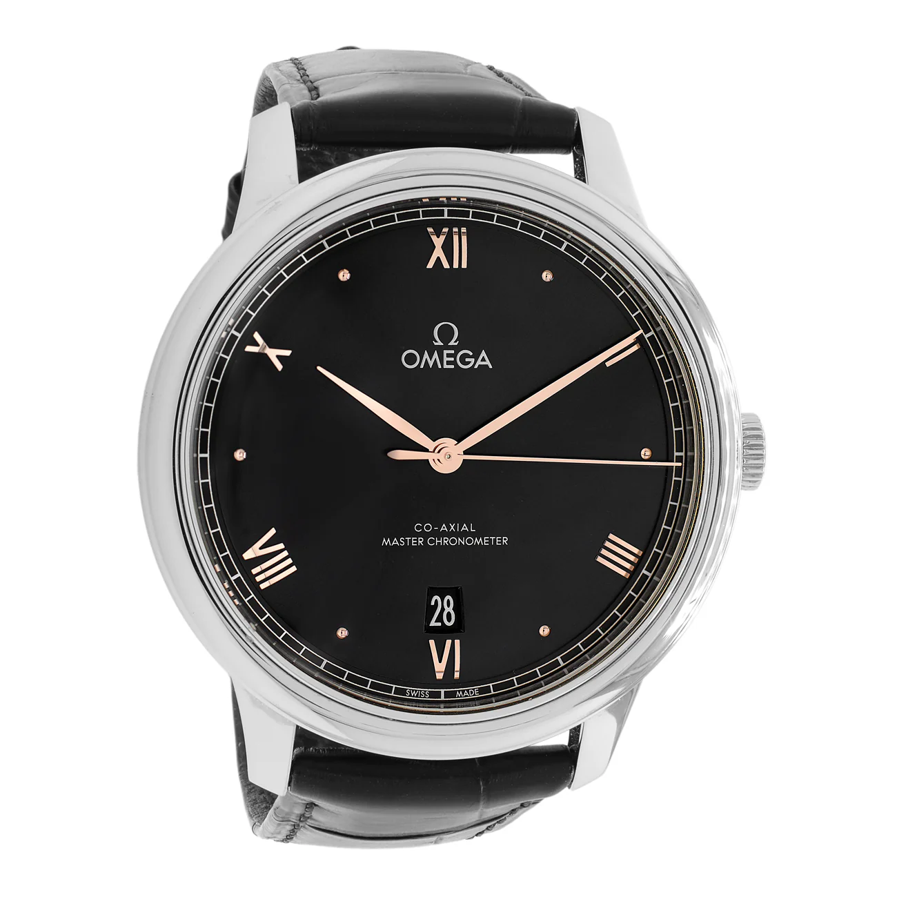 Omega Stainless Steel De Ville Prestige 434.13.40.20.01.001