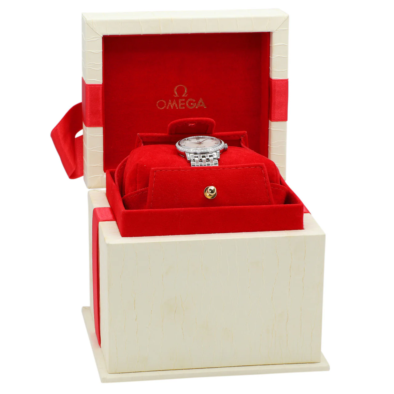 Omega Stainless Steel De Ville Prestige Quartz 413.15.27.60.05.001 - Image 6