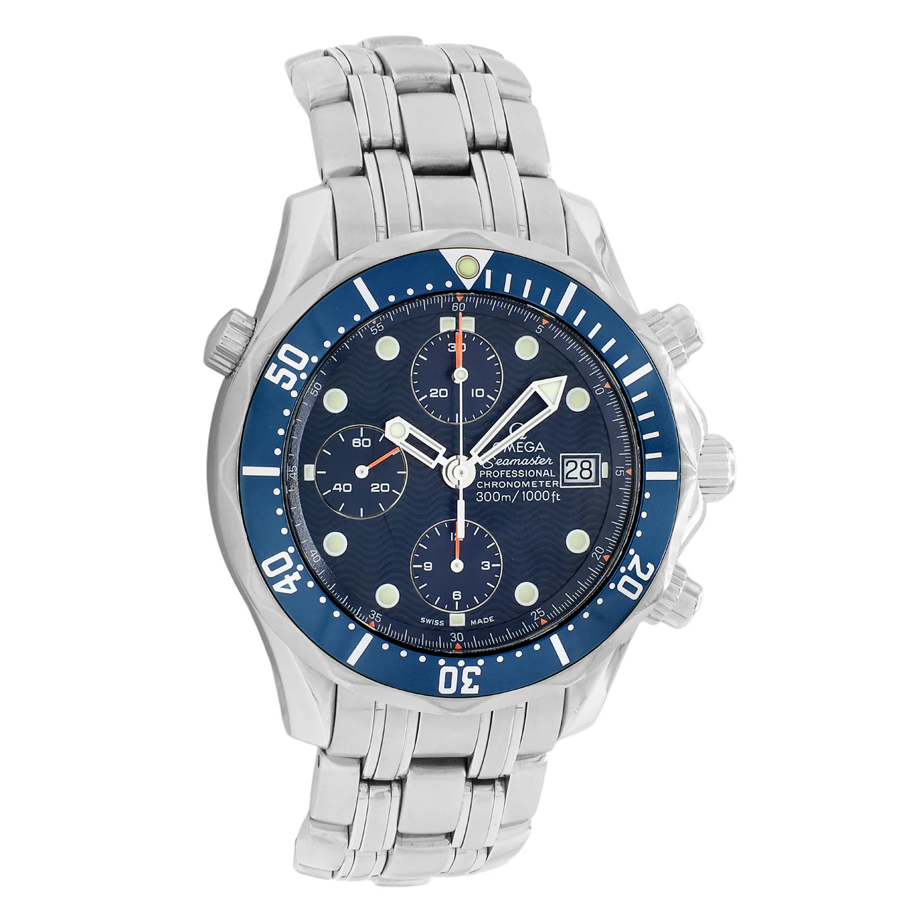 Omega Stainless Steel Seamaster Chronograph 2599.80.00
