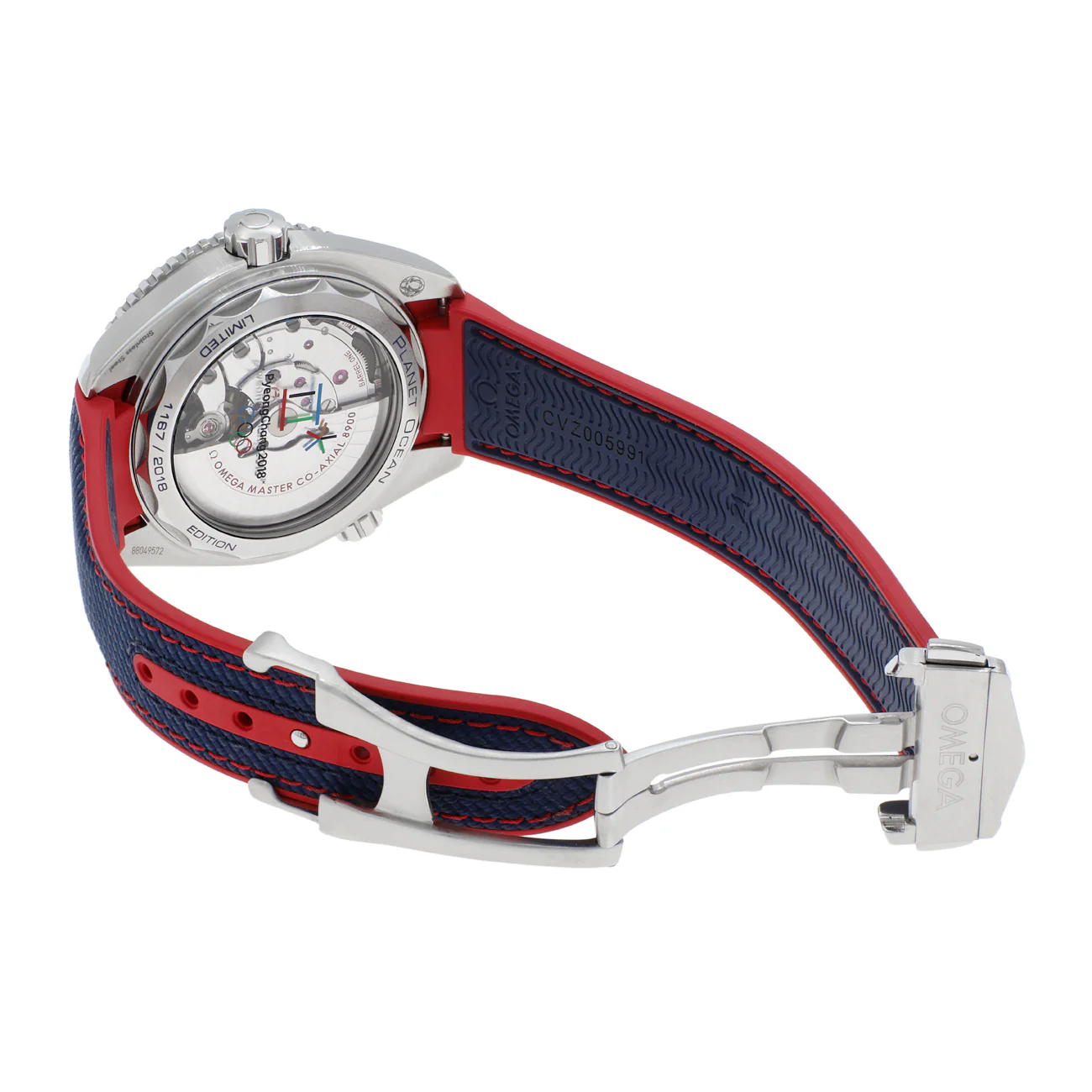 Omega Stainless Steel Seamaster Planet Ocean 600M 'PyeongChang 2018' 522.32.44.21.03.001 - Image 4