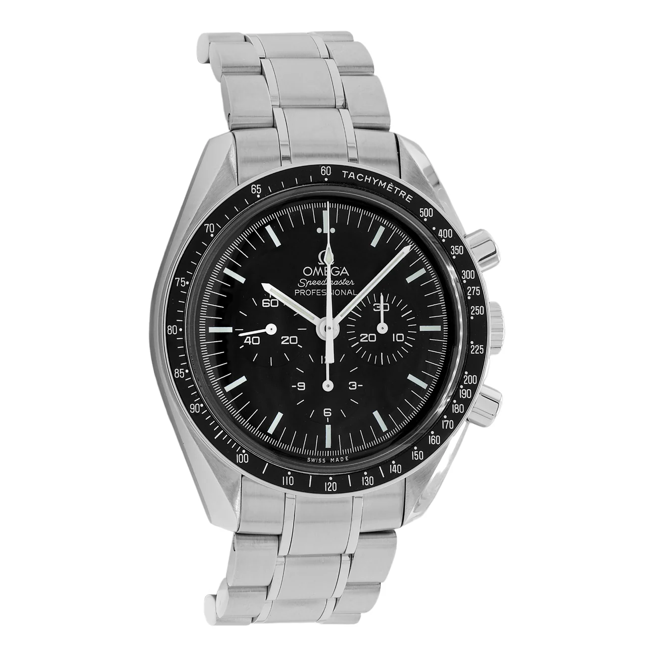 Omega Stainless Steel Speedmaster Professional Moonwatch 311.30.42.30.01.005