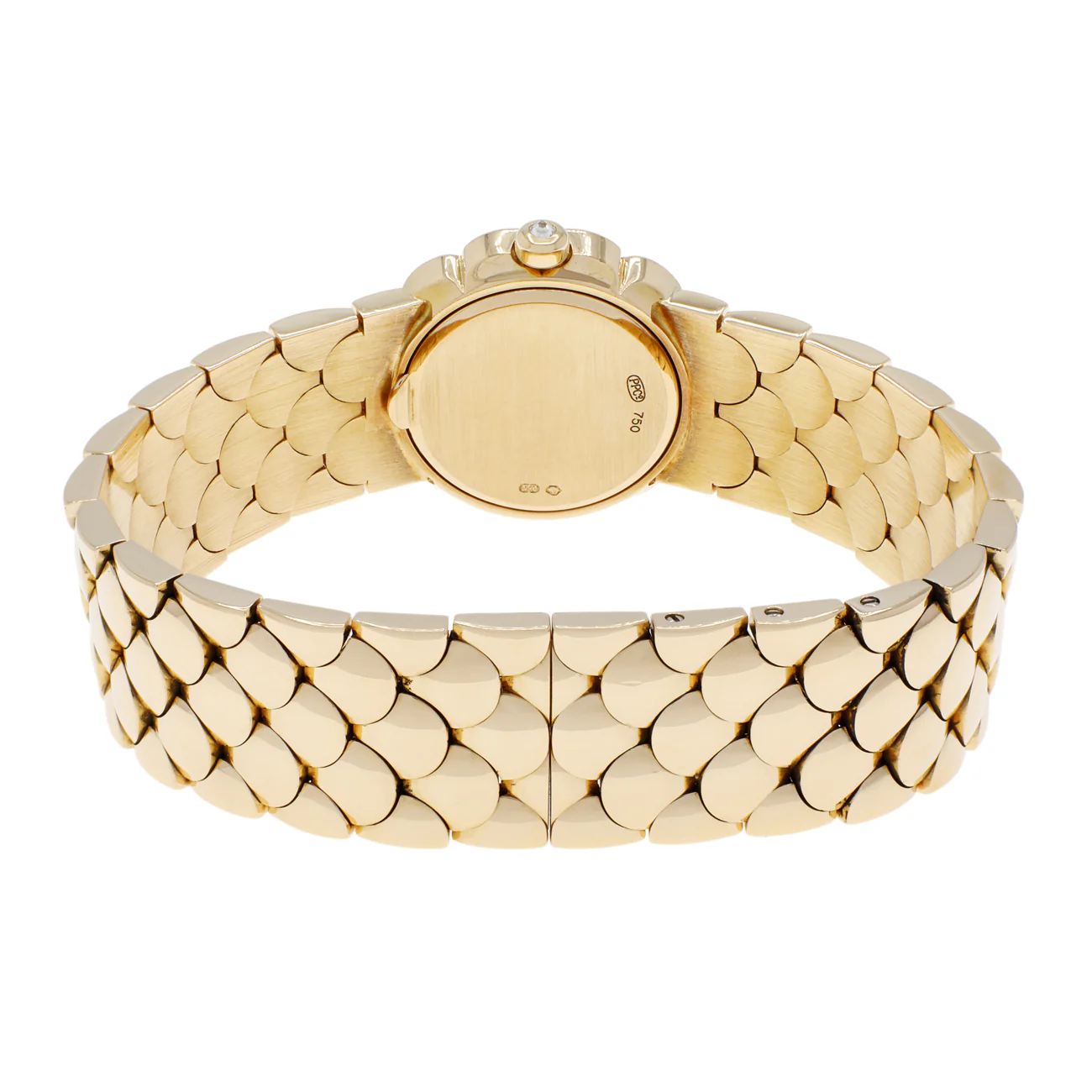 Patek Philippe 18K Yellow Gold Mother of Pearl Diamond Neptune 4872 - Image 2