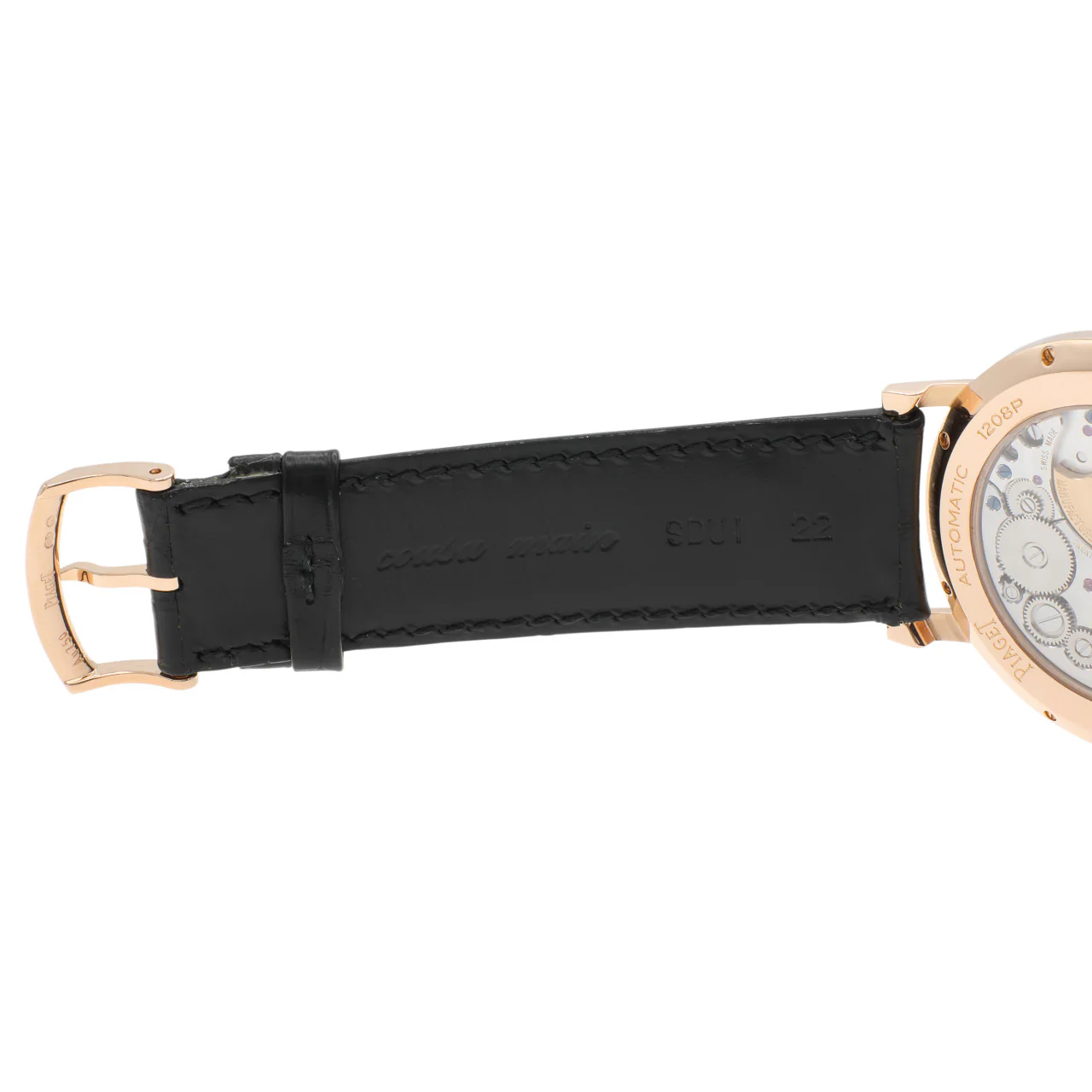 Piaget 18K Rose Gold Altiplano 43mm Automatic Watch G0A35131 - Image 4
