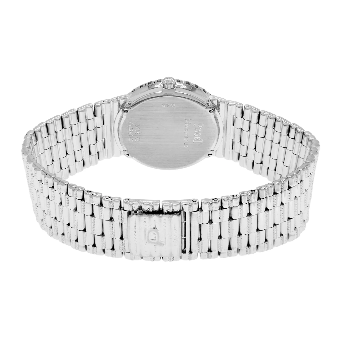 Piaget 18K White Gold Pave Diamond 9706 - Image 2