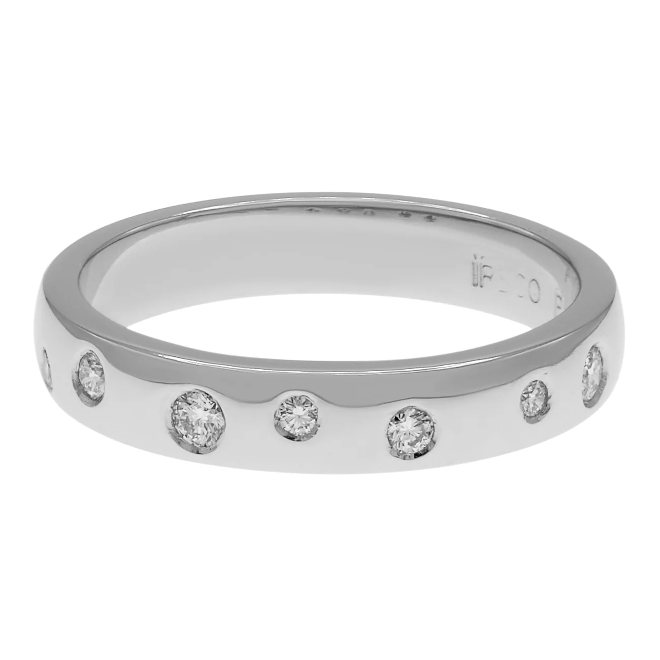 Platinum 0.20 Carat Sprinkle Diamond Ring