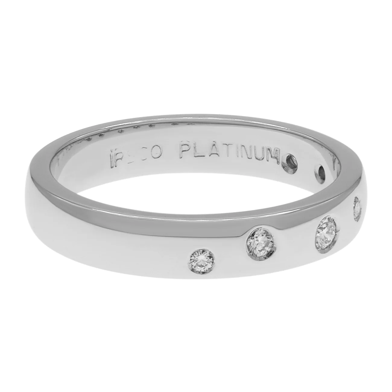 Platinum 0.20 Carat Sprinkle Diamond Ring - Image 2