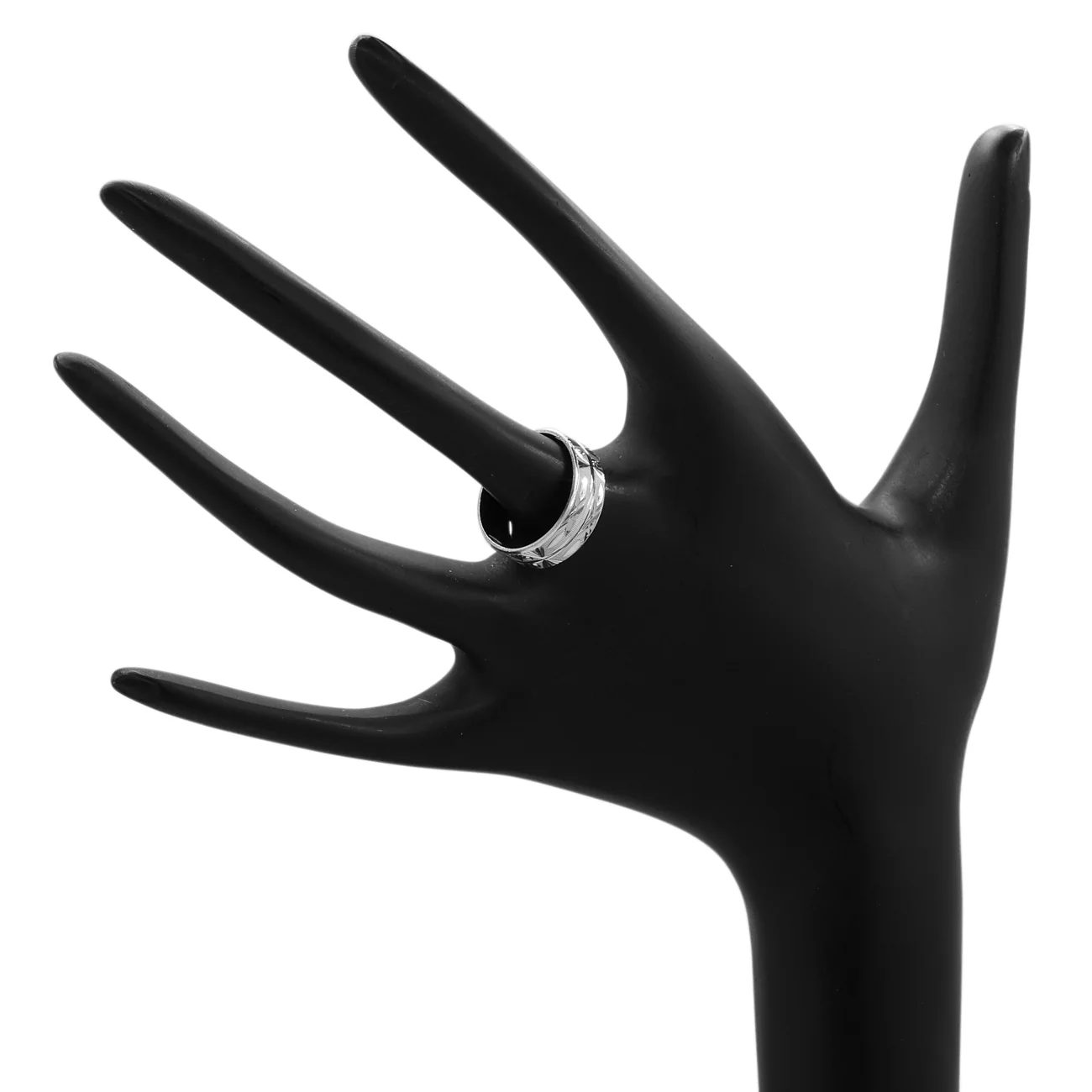 Platinum Band Ring - Image 3