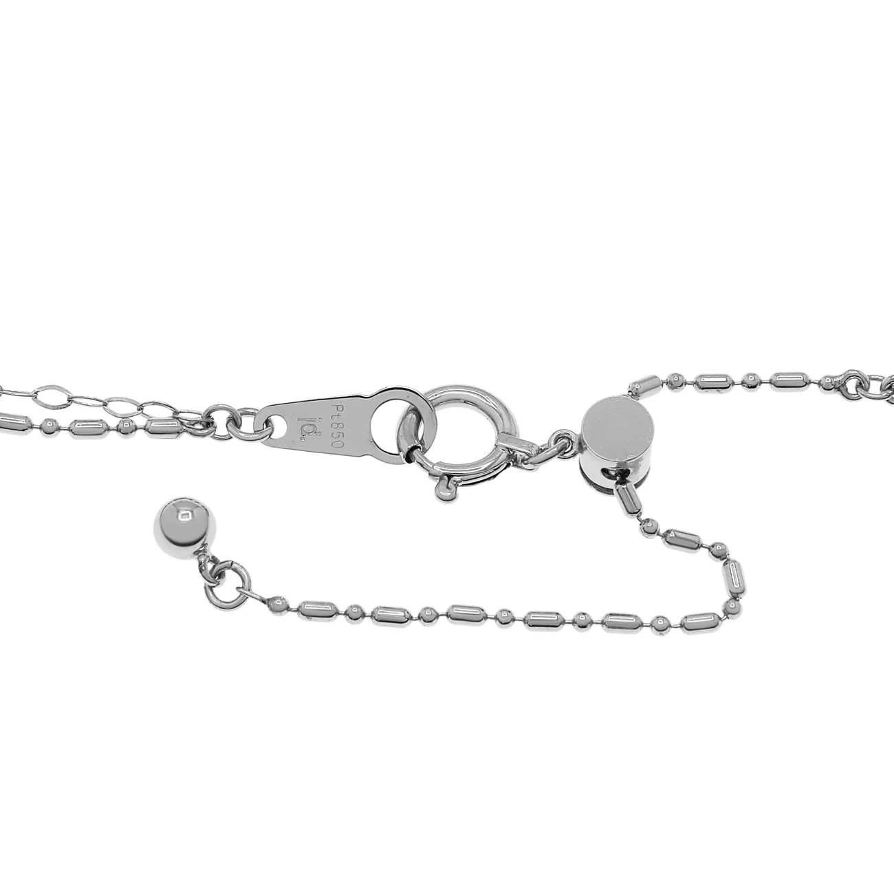 Platinum Bead Bracelet - Image 2
