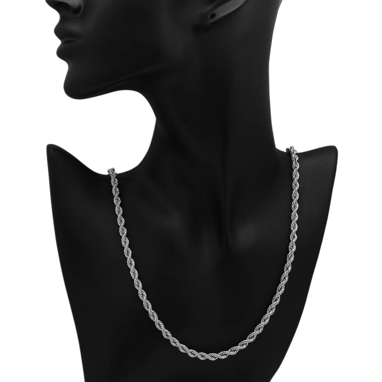 Platinum Rope Chain - Image 3