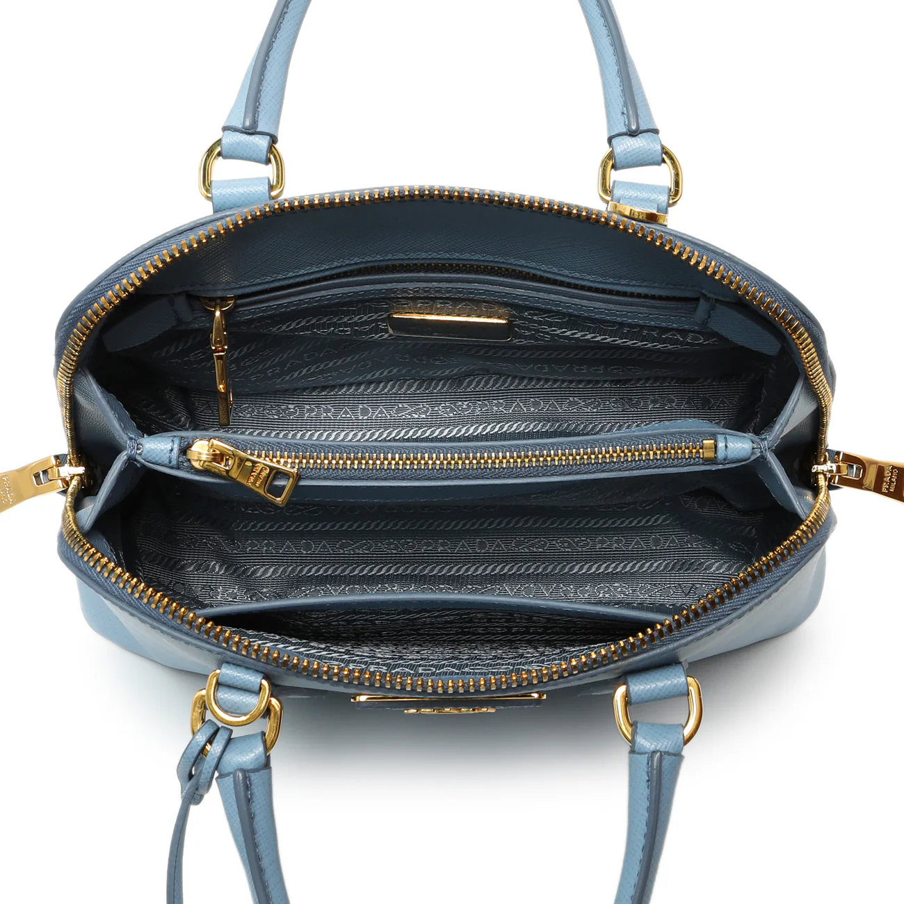Prada Astrale Saffiano Lux Small Promenade Tote - Image 4