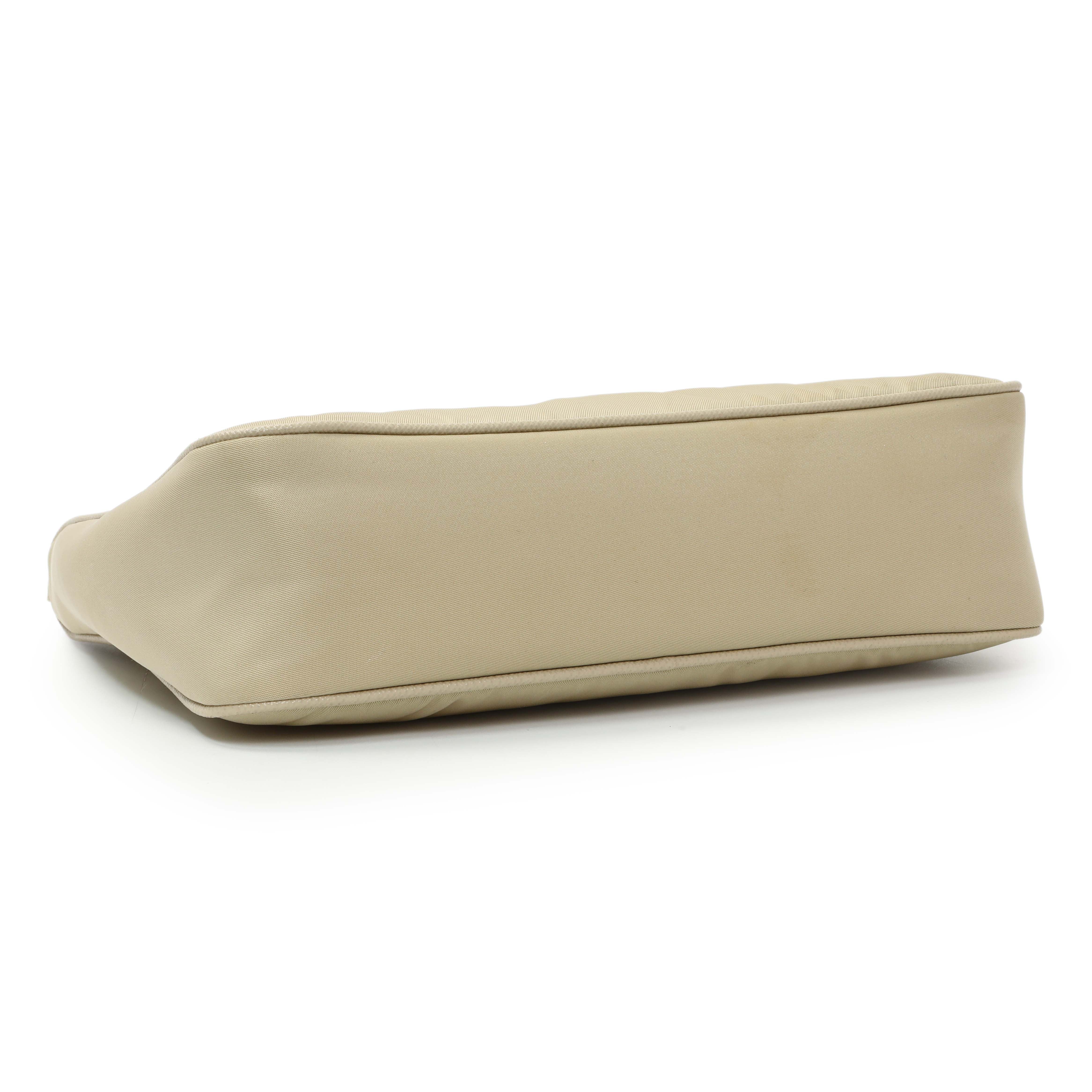 Prada Beige Re-Nylon Saffiano Mini Re-Edition 2005 - Image 3