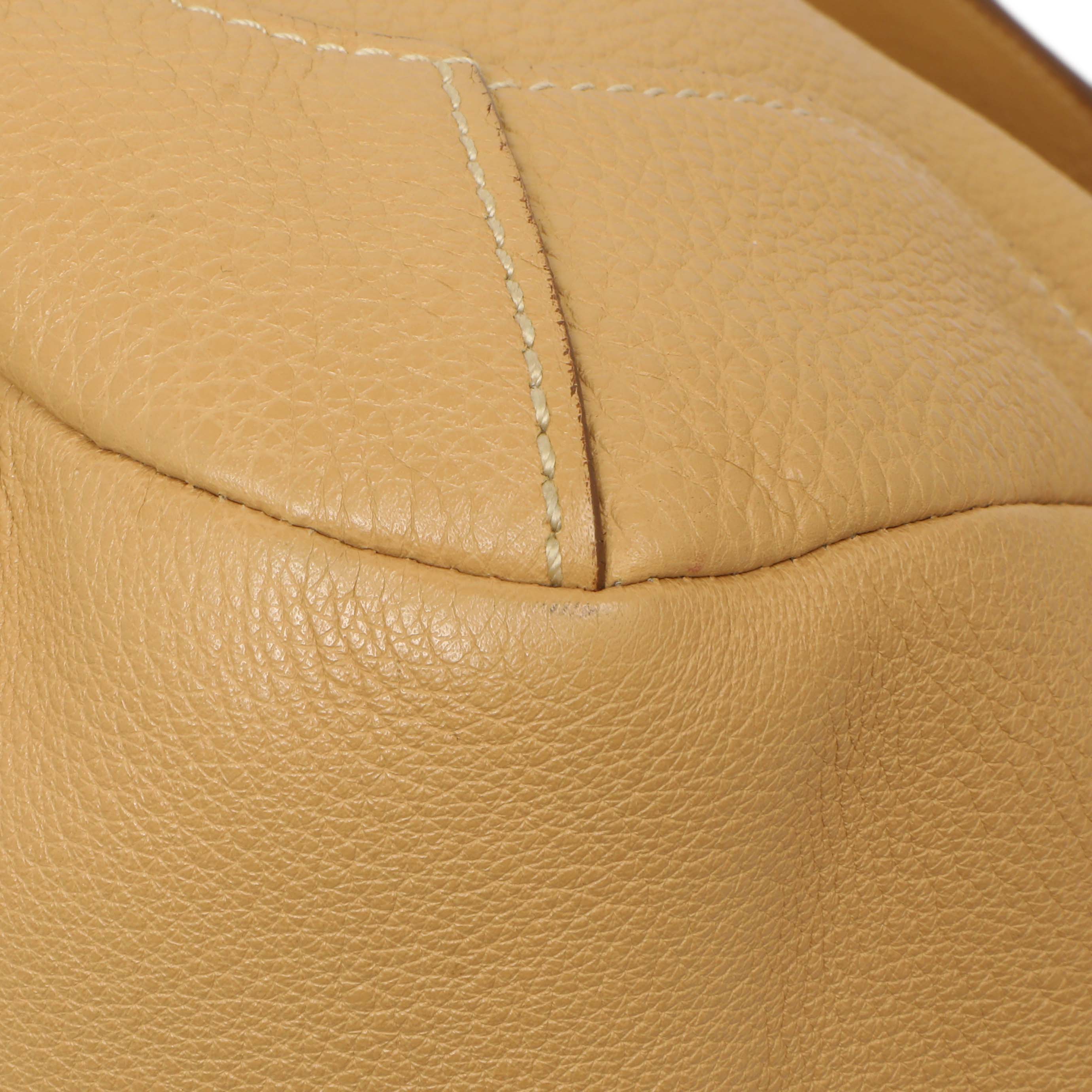 Prada Beige Vitello Daino Shoulder Bag - Image 5