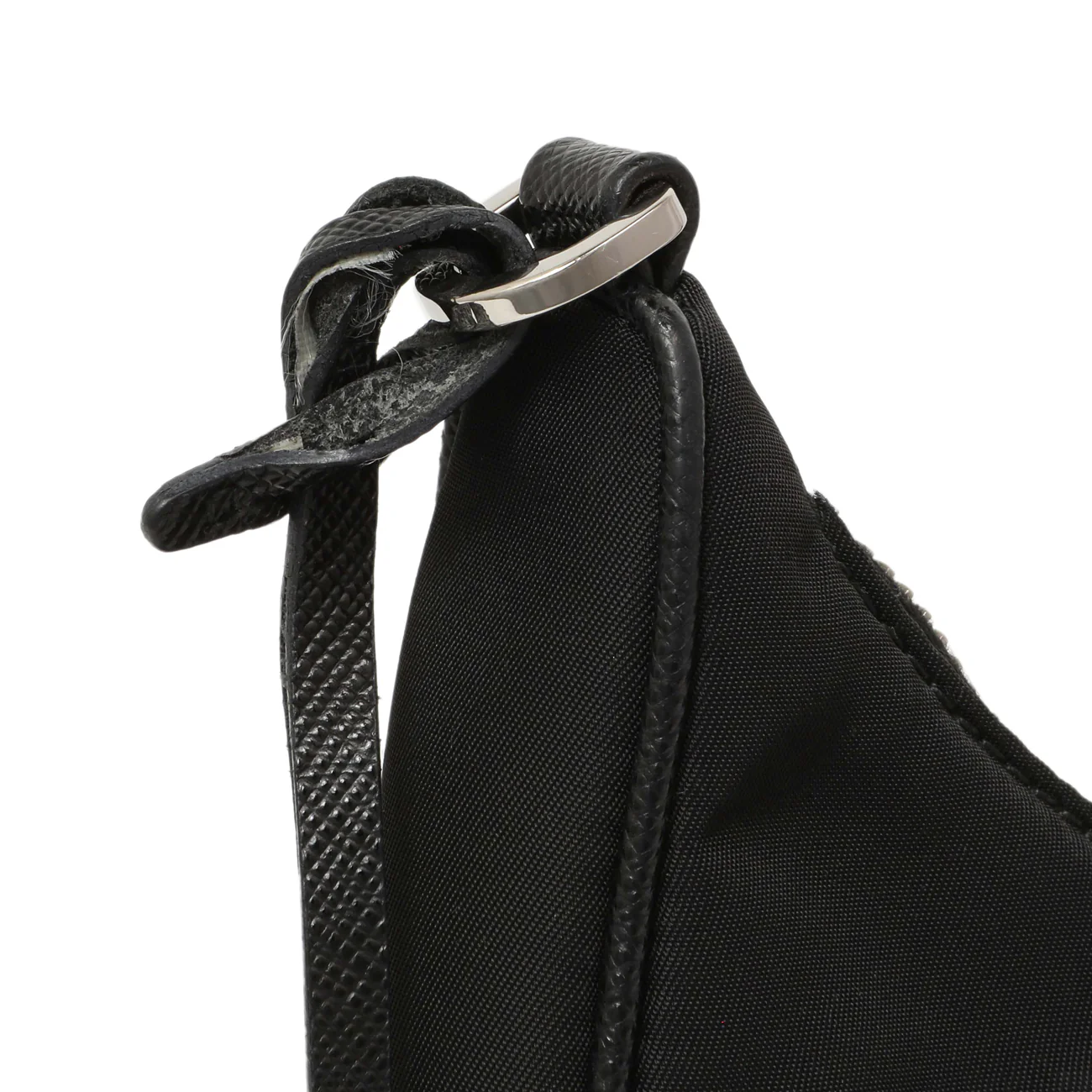 Prada Black Nylon Re-Edition 2005 Shoulder Bag - Image 12