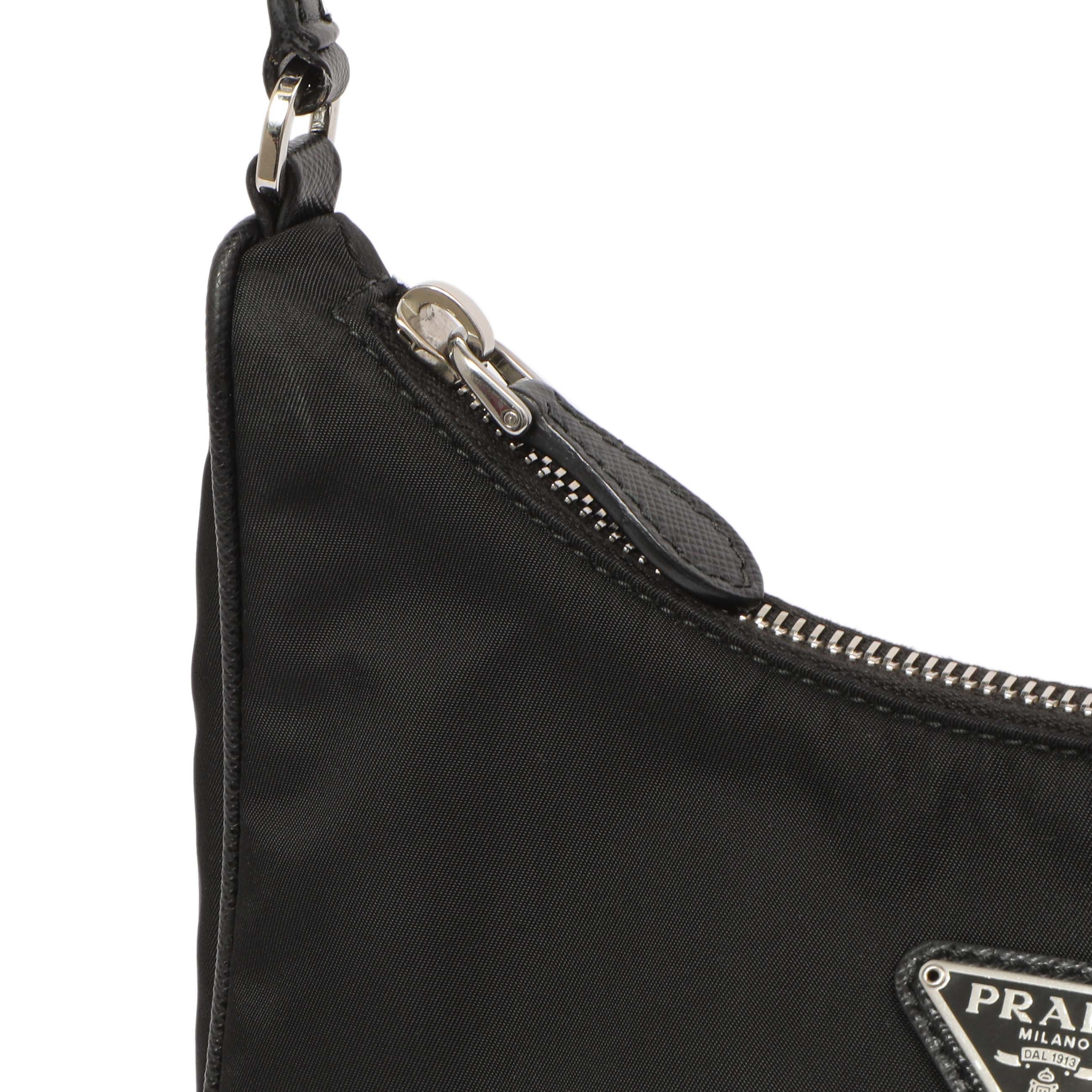 Prada Black Re-Nylon Mini Re-Edition 2005 - Image 10